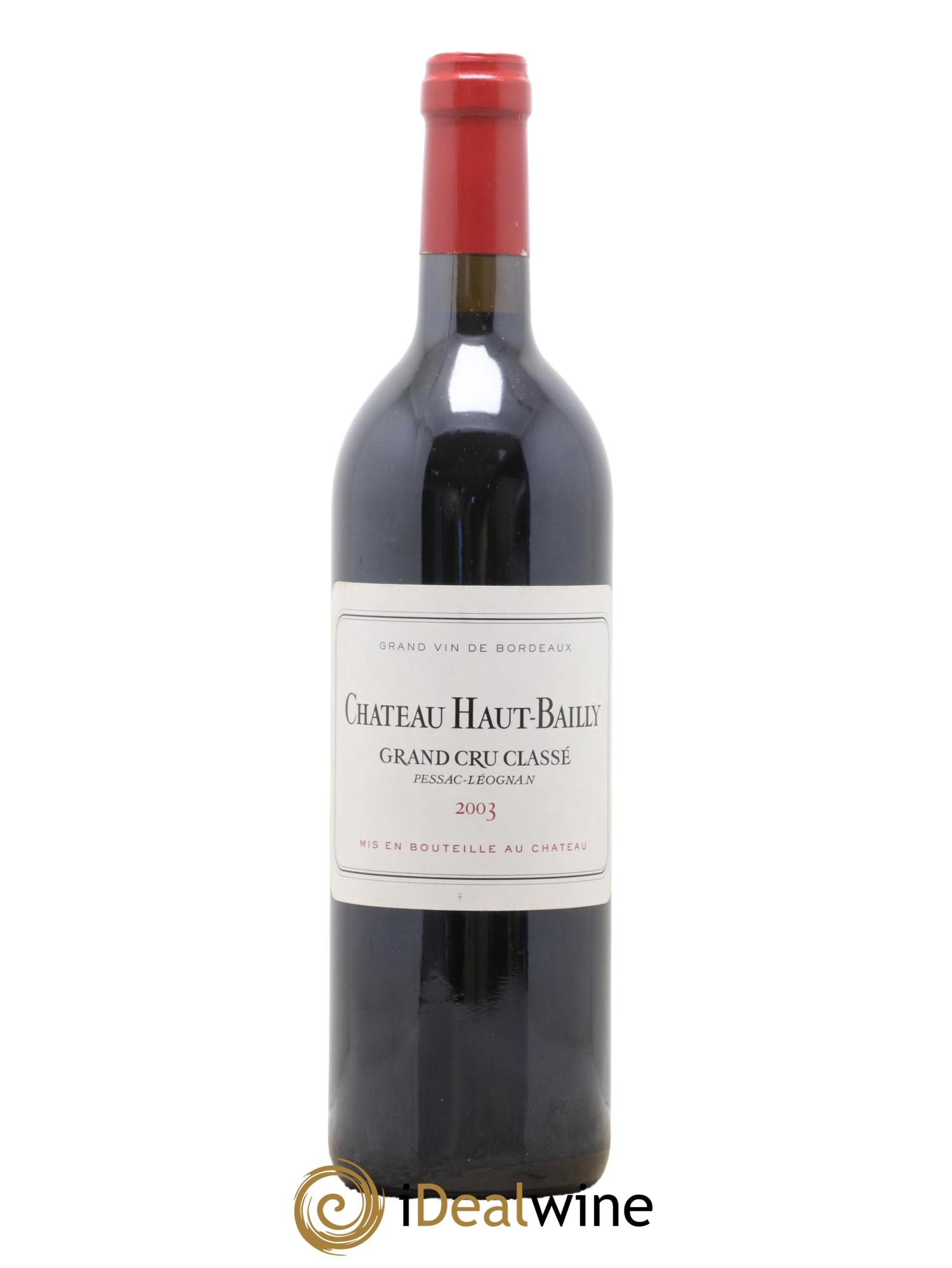 Château Haut-Bailly Cru Classé de Graves 2003 - Lot de 1 bouteille - 0