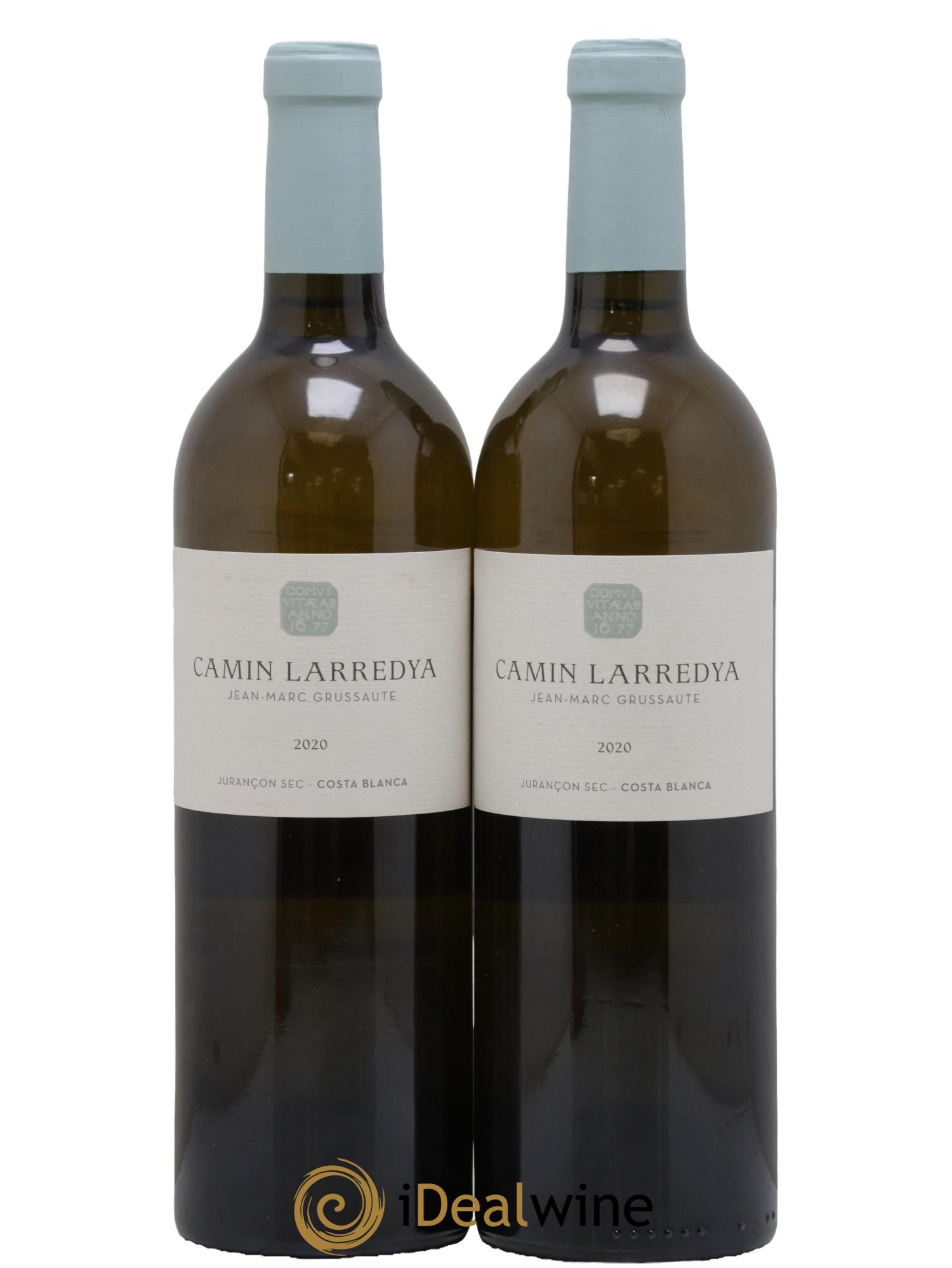 Jurançon sec Costa Blanca  Camin Larredya 2020 - Posten von 2 Flaschen - 0
