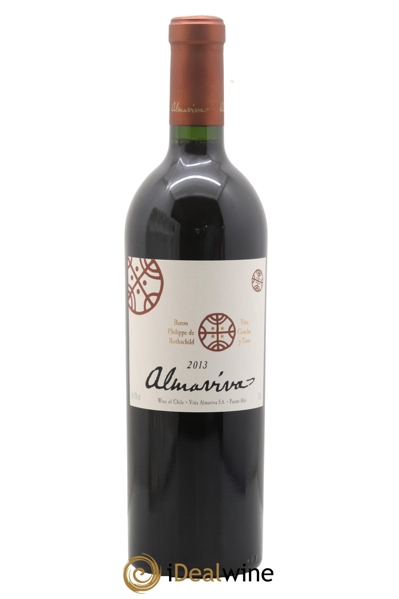 Chili Almaviva Baron P. de Rothschild Concha y Toro 2013 - Posten von 1 Flasche - 0