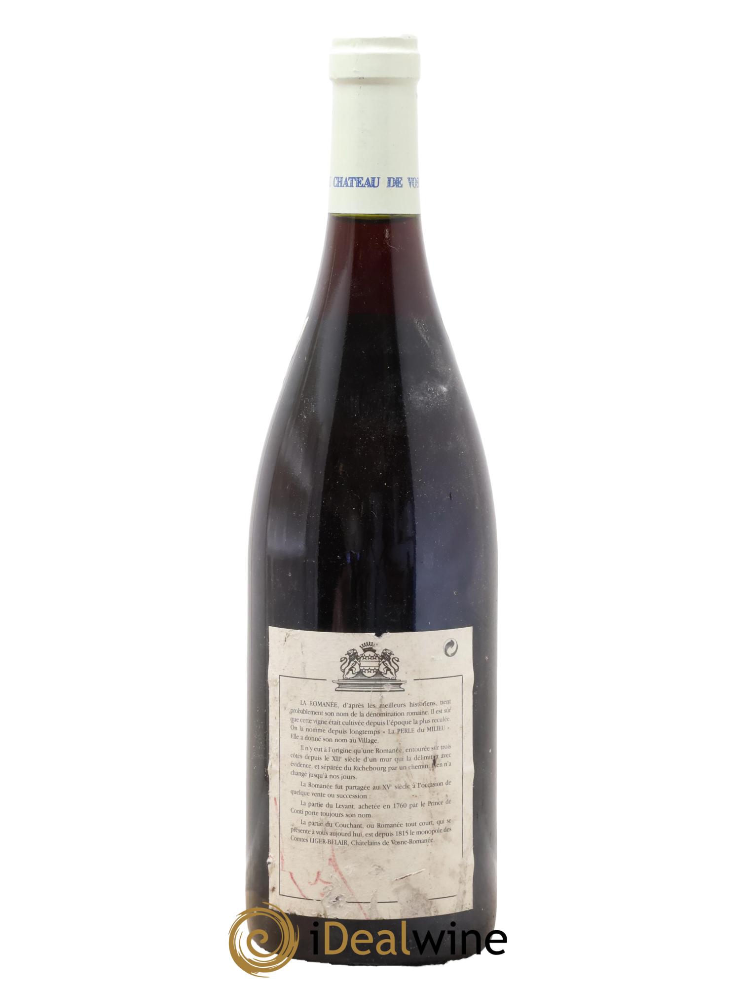 La Romanée Grand Cru Comte Liger-Belair (Domaine du) Bouchard 2004 - Posten von 1 Flasche - 1