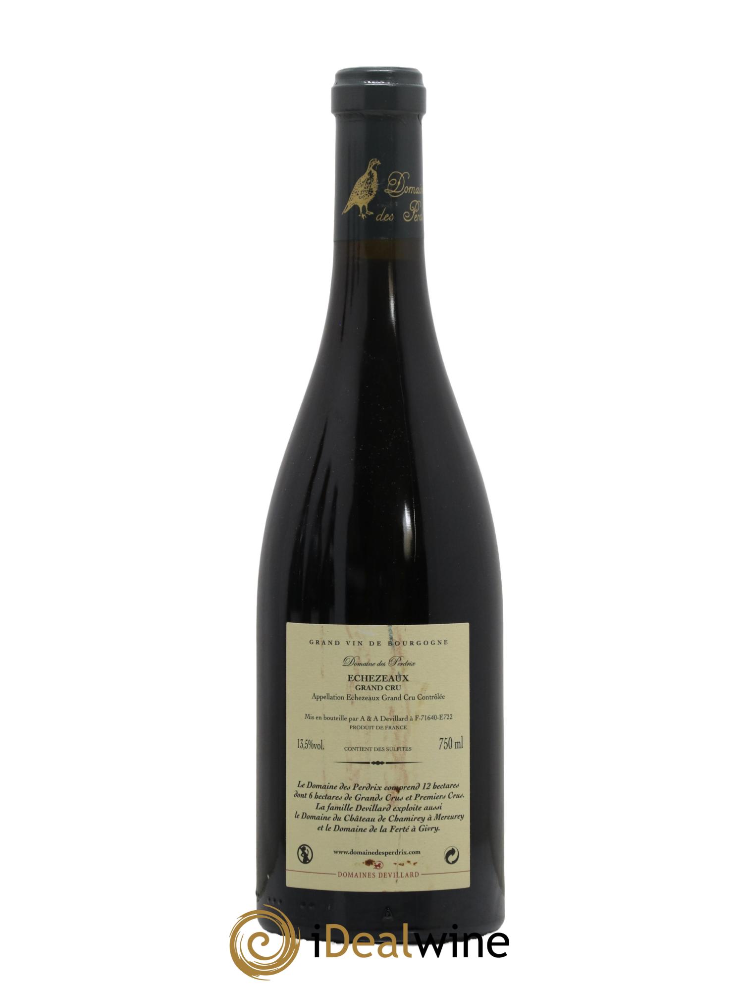 Echezeaux Grand Cru Perdrix (Domaine des) 2009 - Lot de 1 bouteille - 1