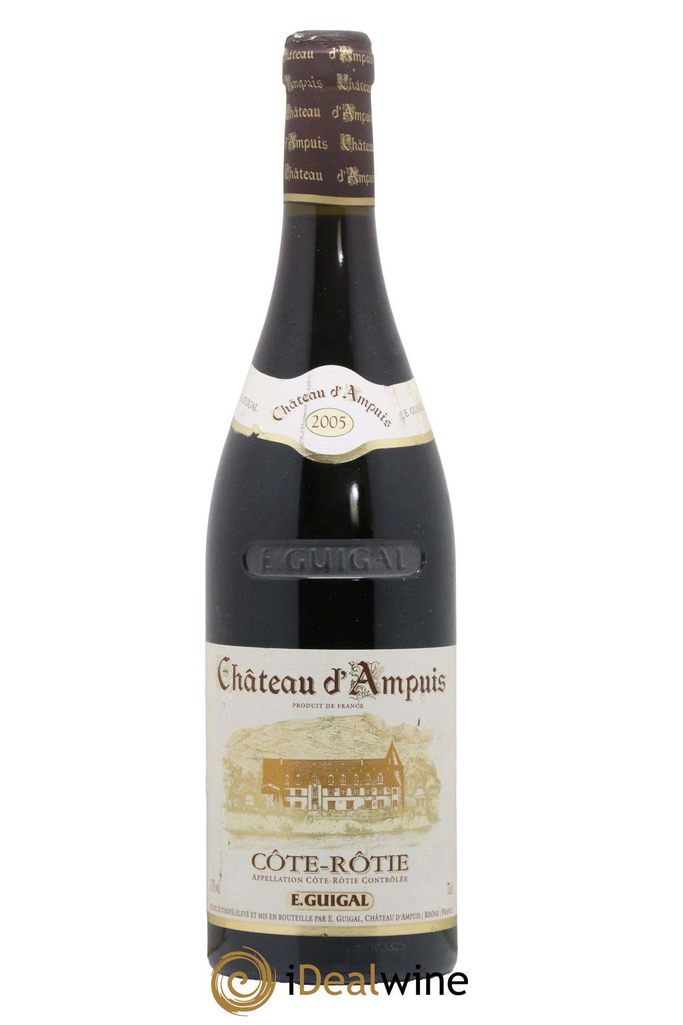 Côte-Rôtie Château d'Ampuis Guigal 2005 - Lot de 1 bouteille - 0