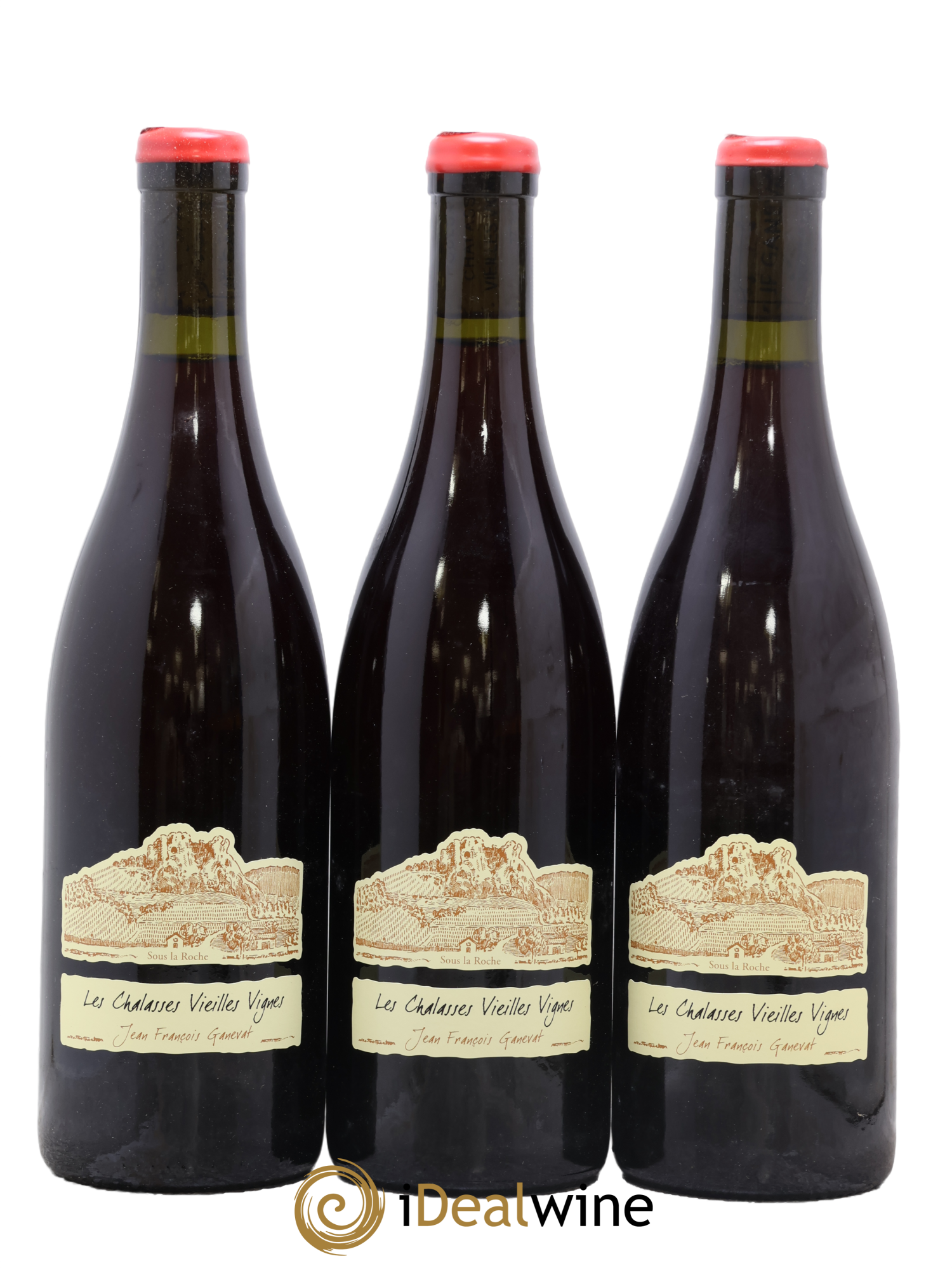 Côtes du Jura Les Chalasses Vieilles Vignes Poulsard Jean-François Ganevat (Domaine) 2023 - Lot of 3 bottles - 0