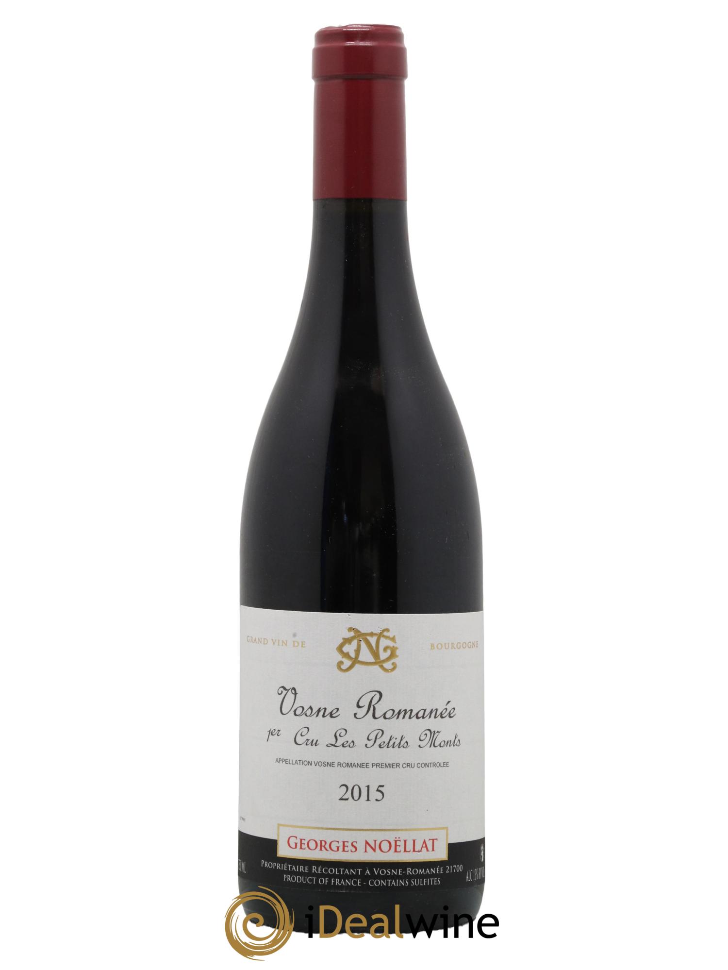 Vosne-Romanée 1er Cru Les Petits Monts Georges Noëllat (Domaine) 2015 - Lot de 1 bouteille - 0