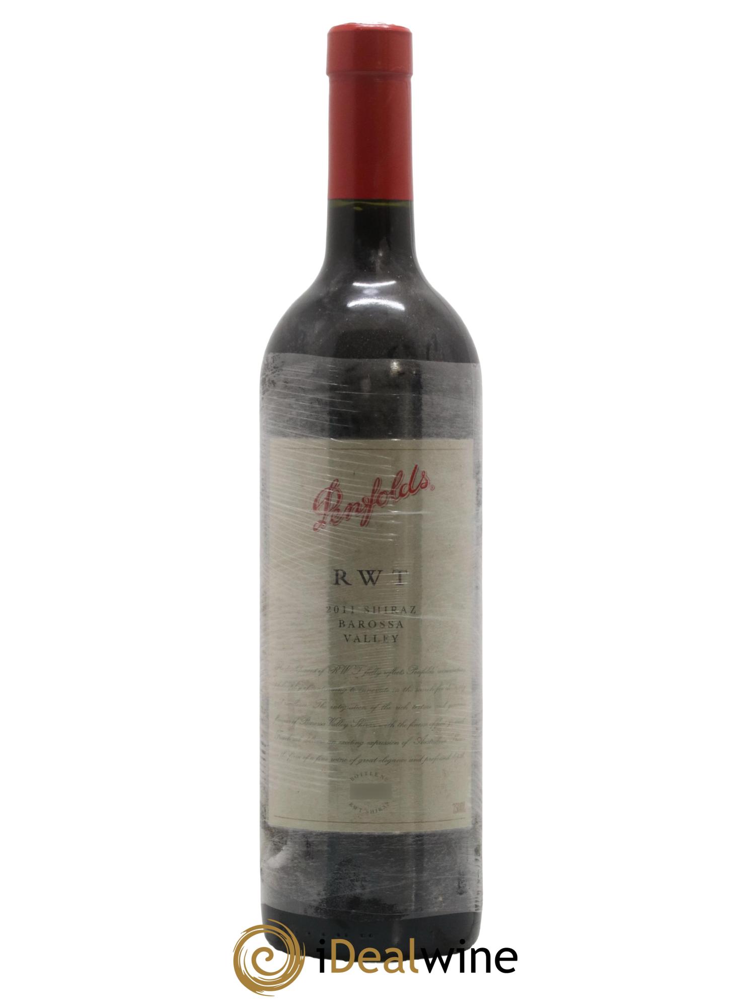 Barossa Valley Penfolds Wines RWT Shiraz 2011 - Lot de 1 bouteille - 0