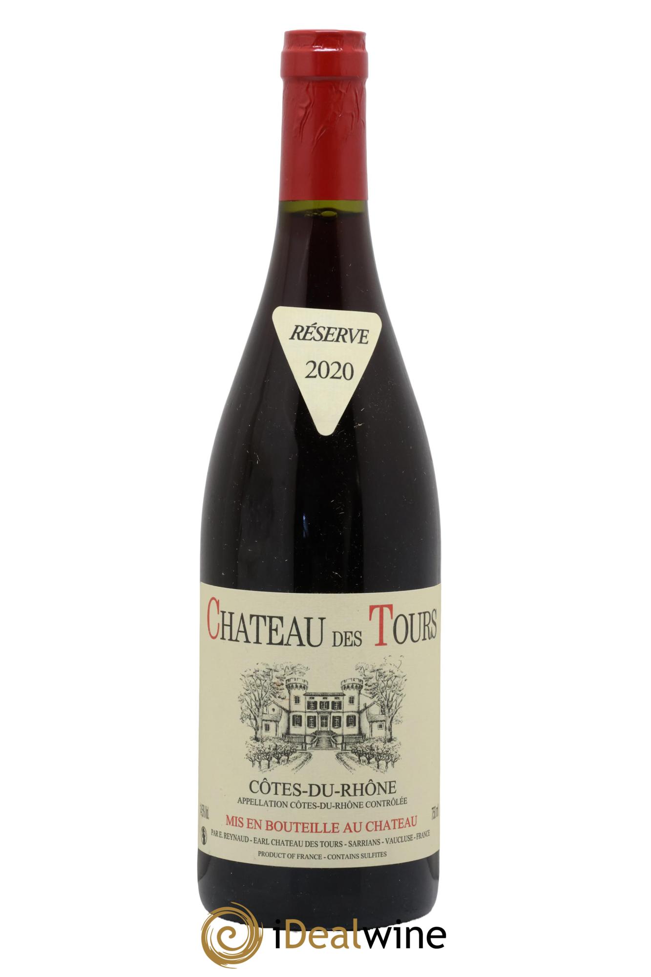 Côtes-du-Rhône Château des Tours Emmanuel Reynaud 2020 - Lot of 1 bottle - 0