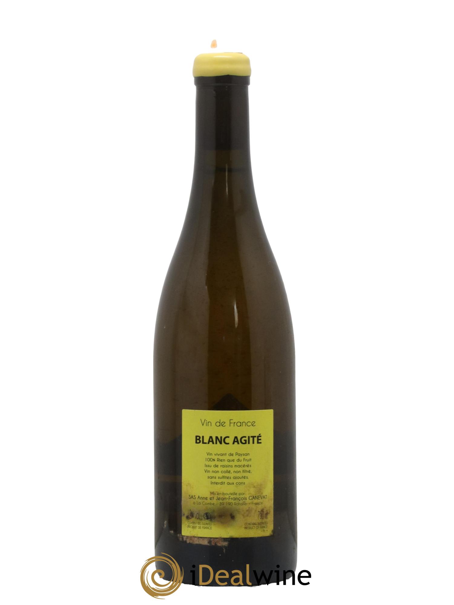 Vin de France Attention Blanc Agité Anne et Jean François Ganevat 2018 - Lot de 1 bouteille - 1