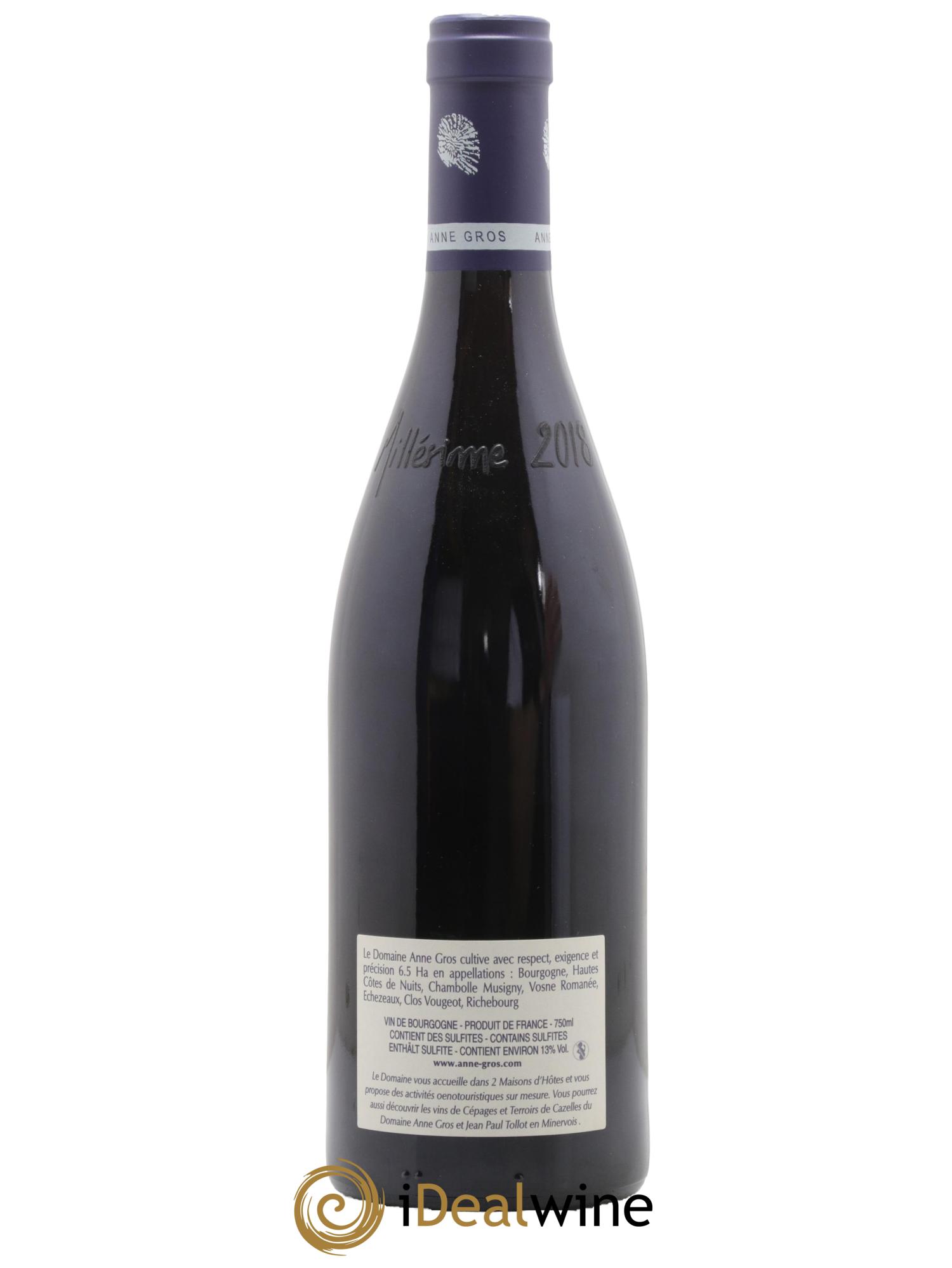 Echezeaux Grand Cru Les Loachausses Anne Gros  2018 - Lot of 1 bottle - 1