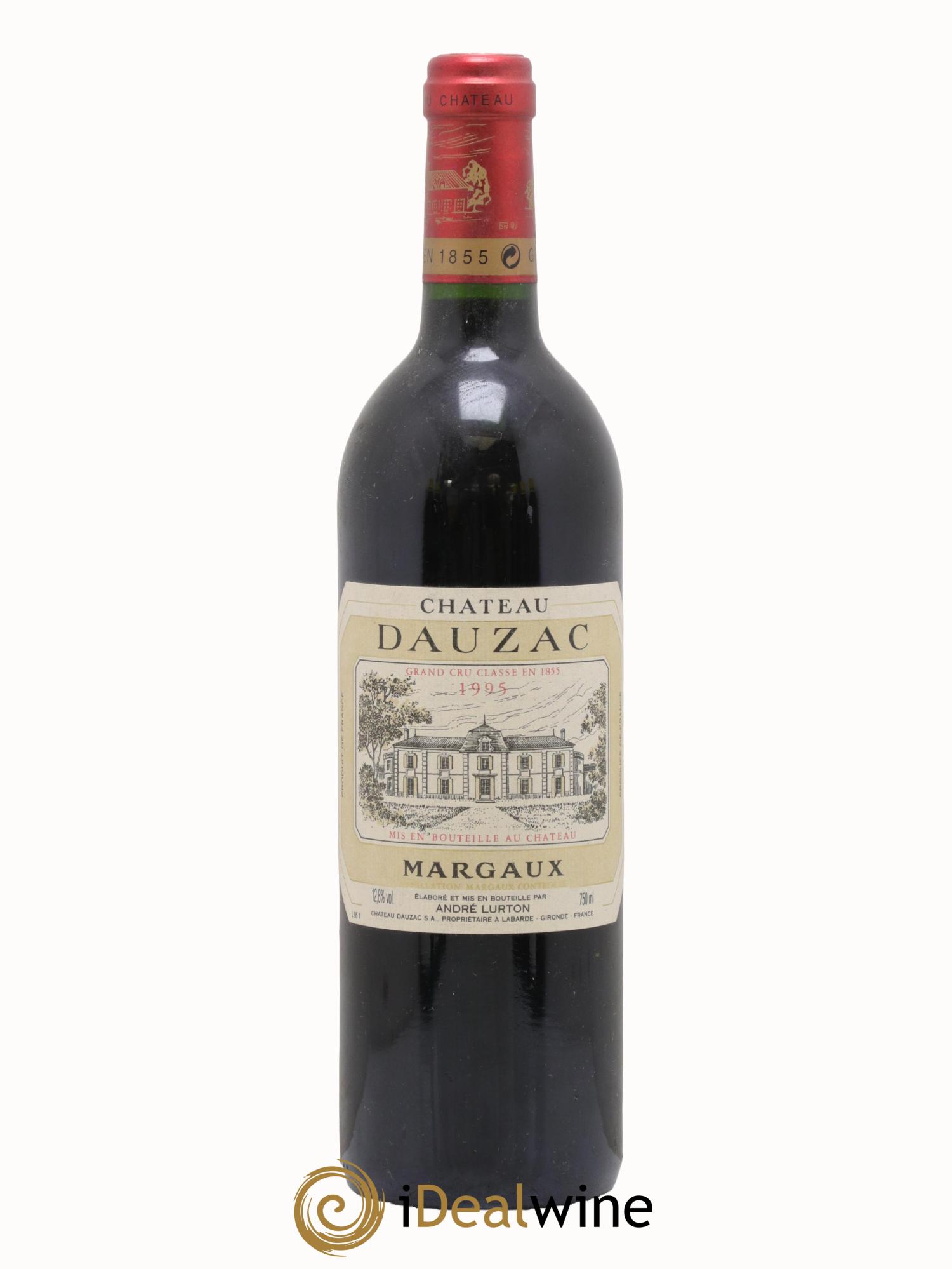 Château Dauzac 5ème Grand Cru Classé 1995 - Lot de 1 bouteille - 0