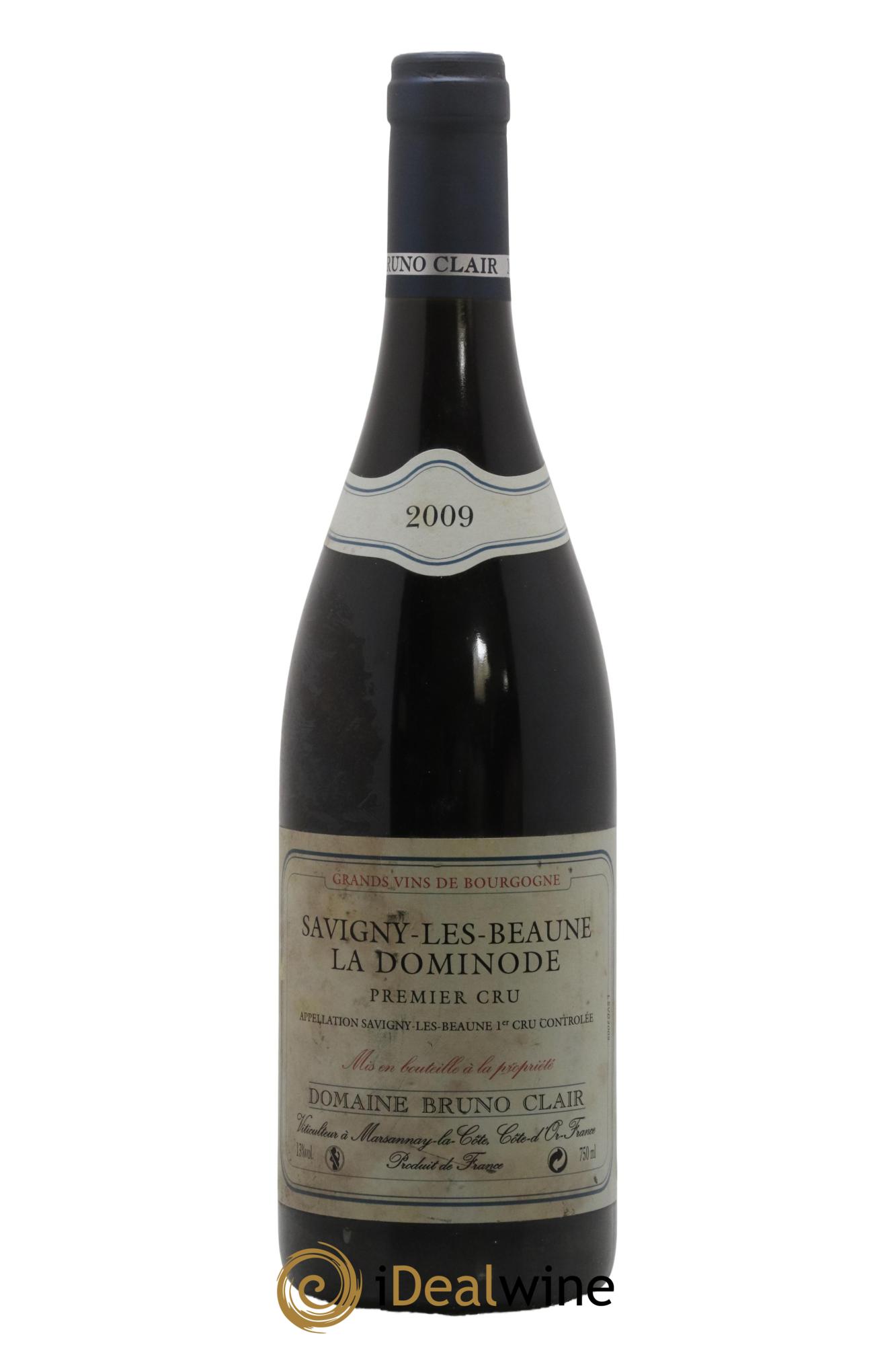 Savigny-lès-Beaune 1er Cru La Dominode Bruno Clair (Domaine) 2009 - Lot de 1 bouteille - 0