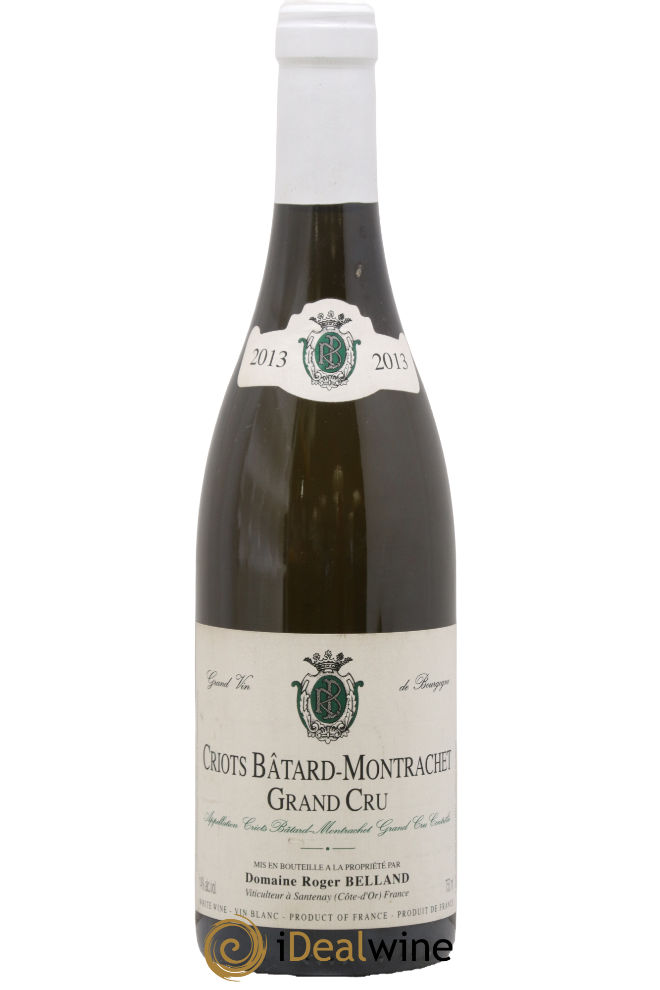 Criots-Bâtard-Montrachet Grand Cru Joseph Belland 2013 - Lot de 1 bouteille - 0