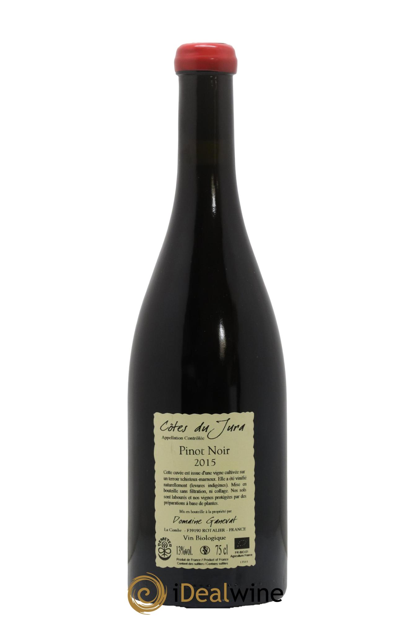 Côtes du Jura Pinot Noir En Billat Jean-François Ganevat (Domaine) 2015 - Lot de 1 bouteille - 1
