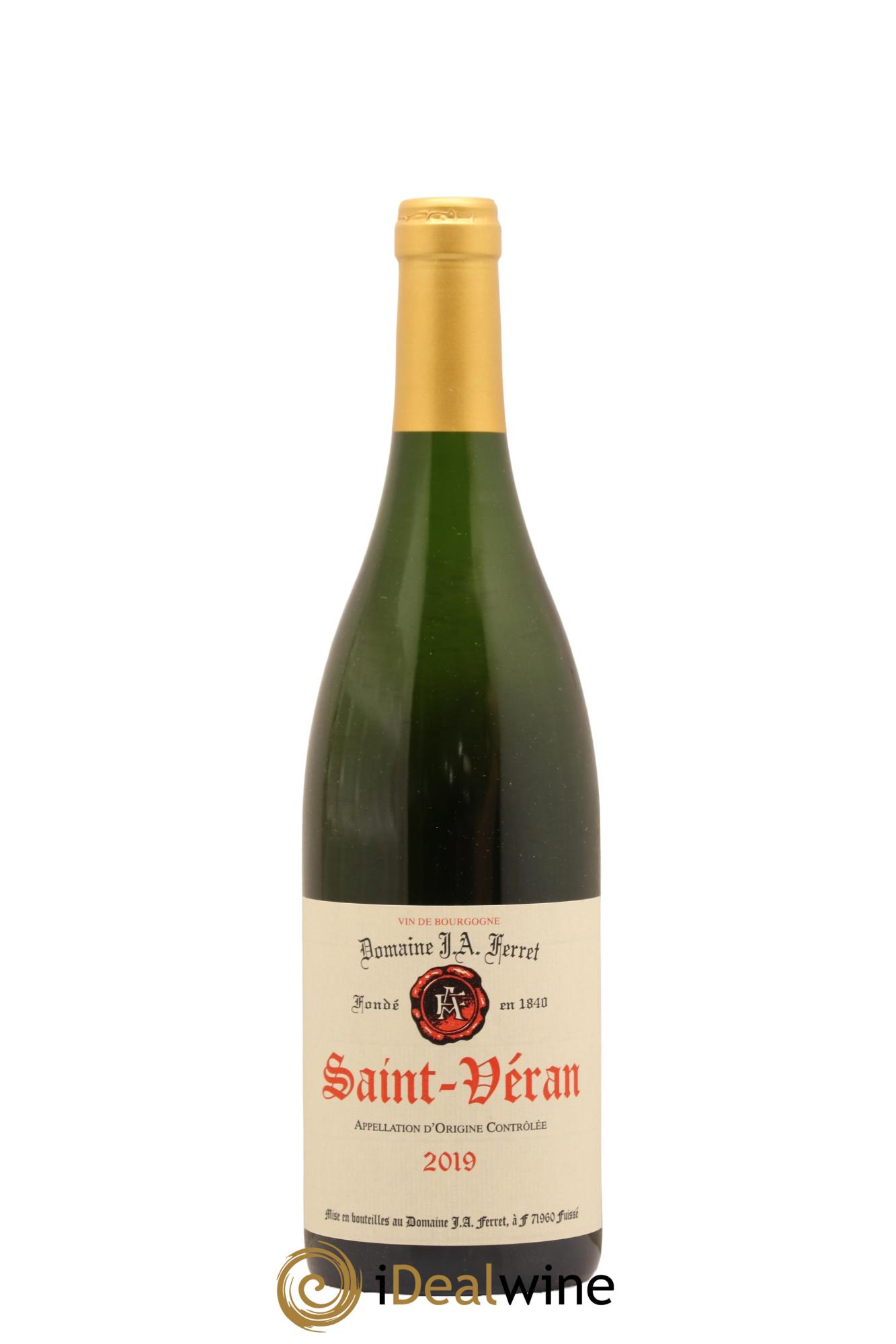 Saint-Véran J.A. Ferret (Domaine) 2019 - Lot de 1 bouteille - 0