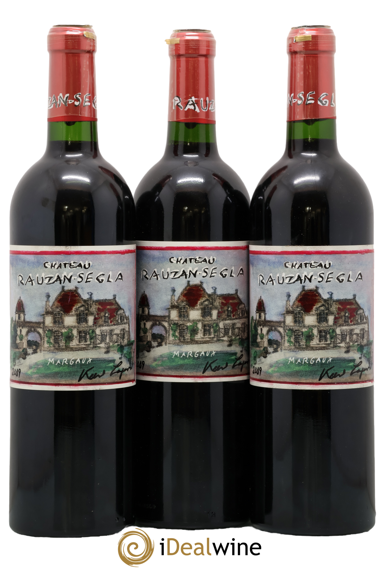 Château Rauzan Ségla Grand Cru Classé 2009 - Lot de 3 bouteilles - 0