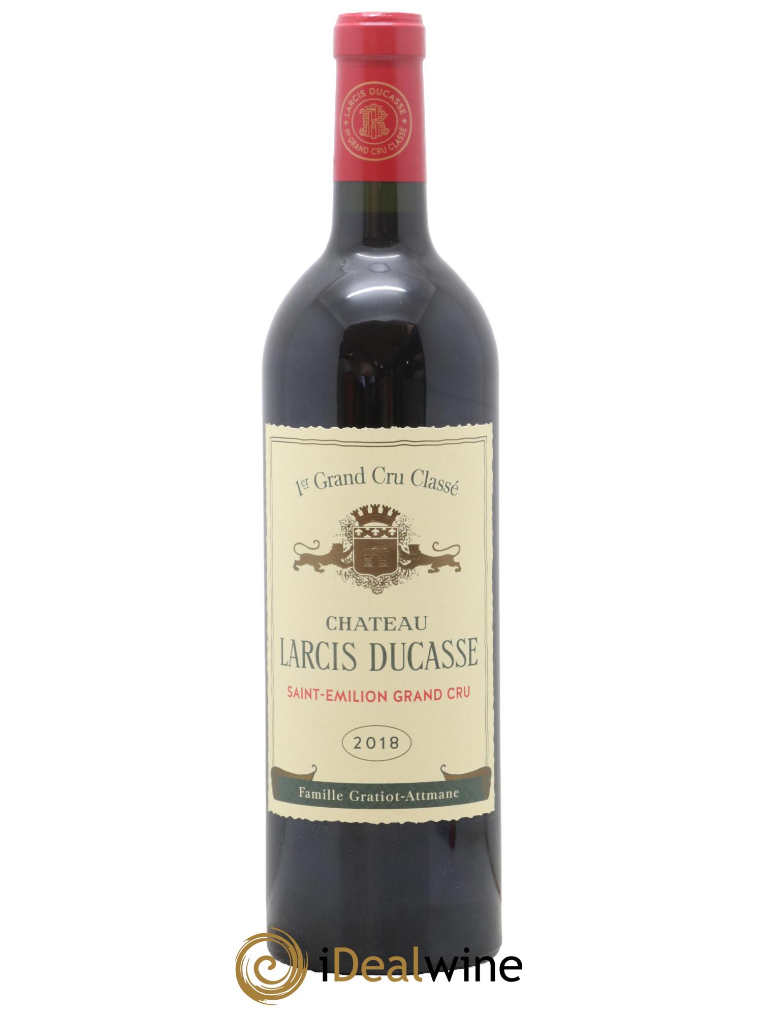 Château Larcis Ducasse 1er Grand Cru Classé B 2018 - Lot de 1 bouteille - 0
