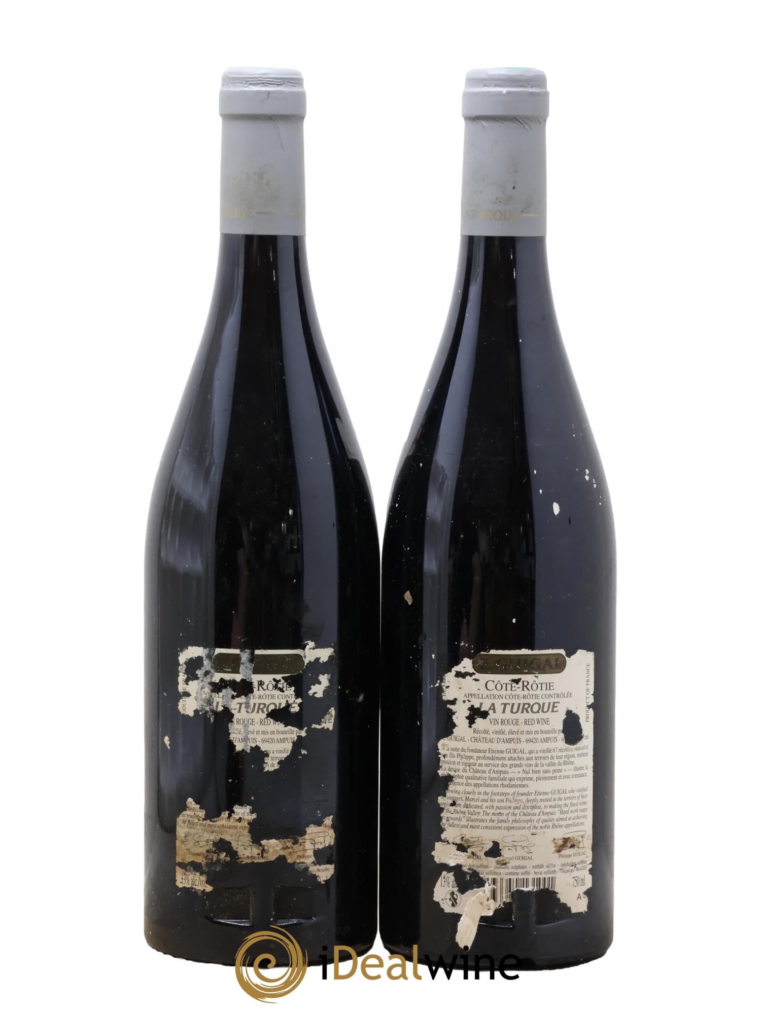 Côte-Rôtie La Turque Guigal 2007 - Lotto di 2 bottiglie - 1
