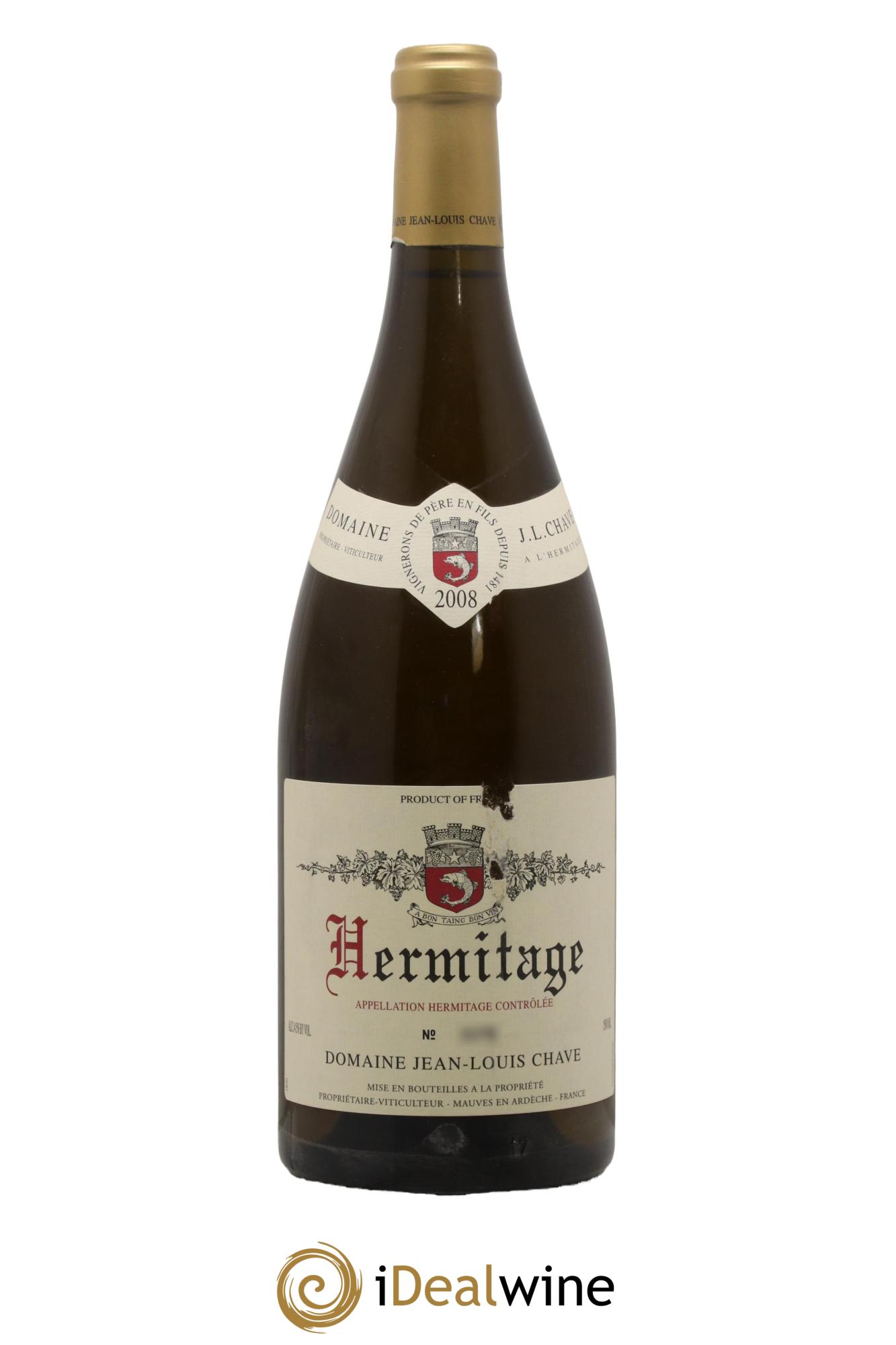 Hermitage Jean-Louis Chave 2008 - Lot of 1 magnum - 0