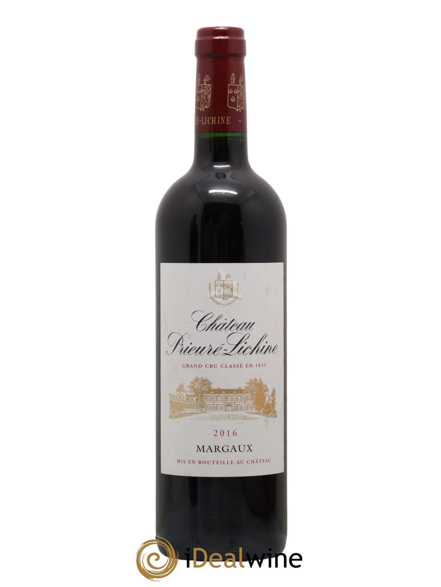 Château Prieuré Lichine 4ème Grand Cru Classé 2016 - Lot de 1 bouteille - 0