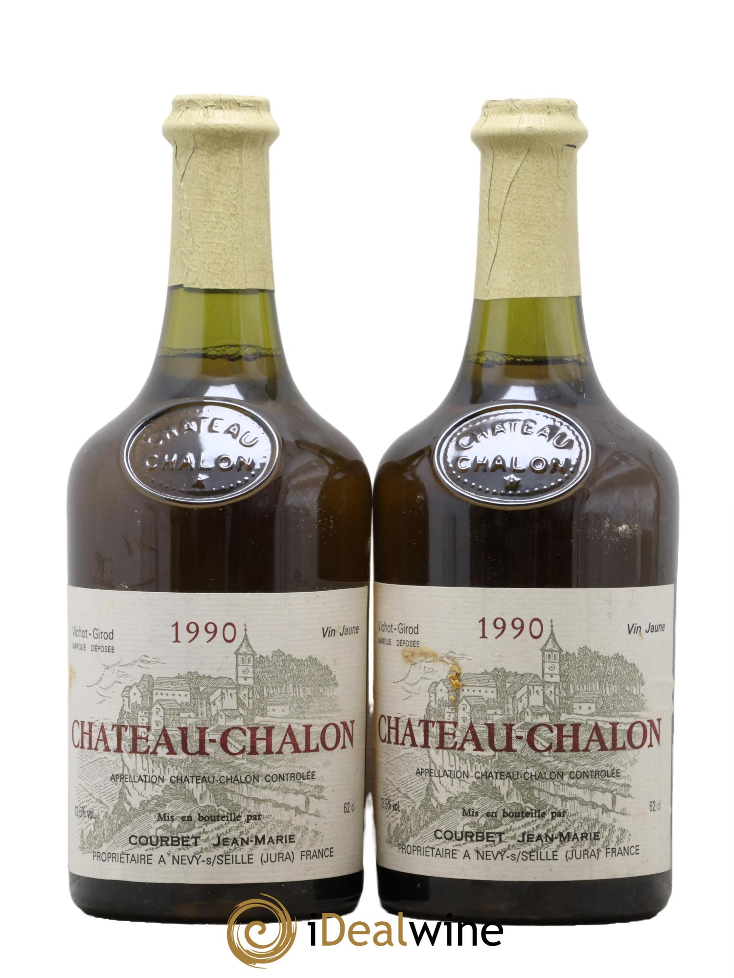 Château-Chalon Courbet 1990 - Lot de 2 clavelins - 0