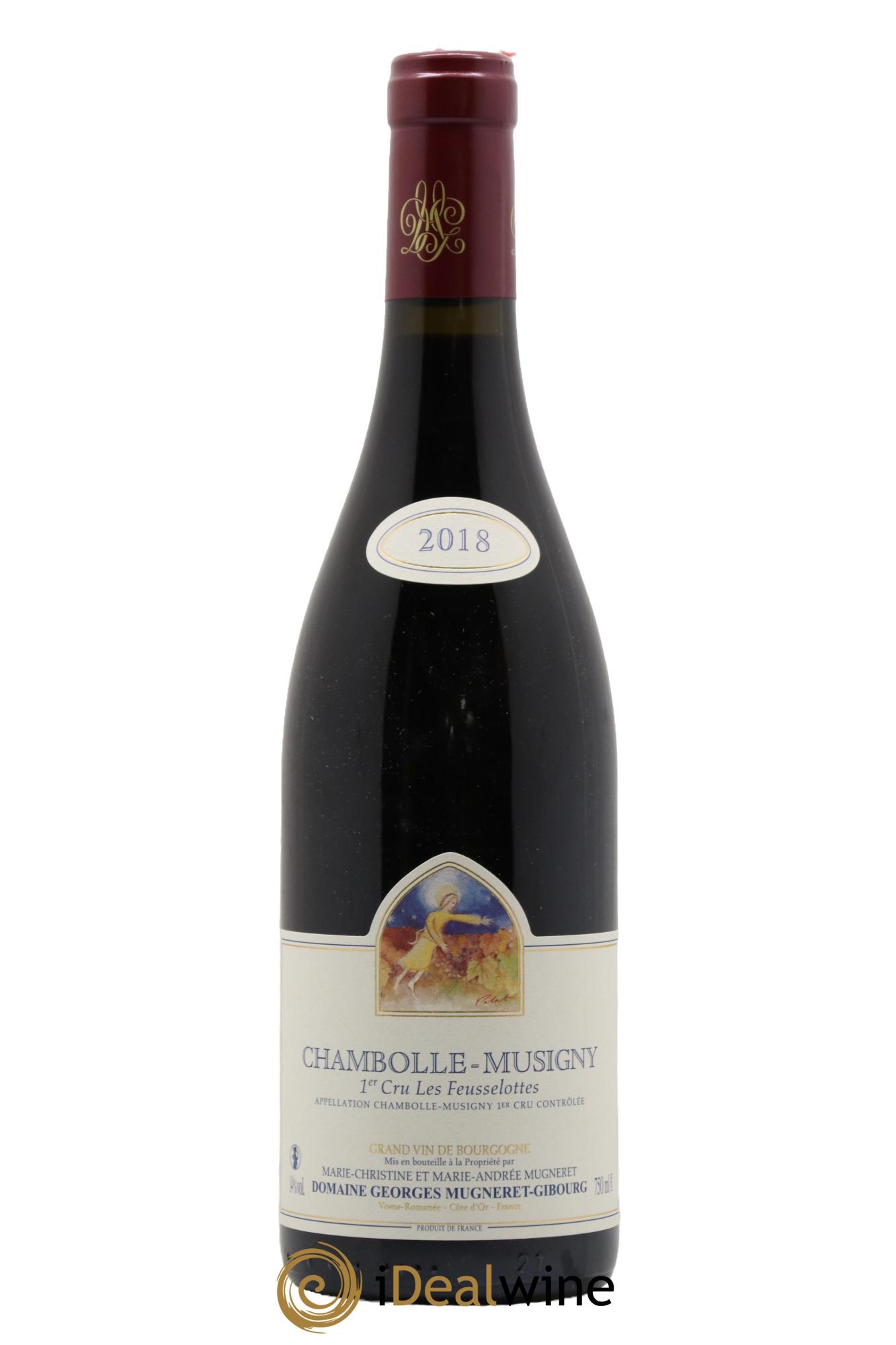 Chambolle-Musigny 1er Cru Les Feusselottes Mugneret-Gibourg (Domaine) 2018 - Lot de 1 bouteille - 0