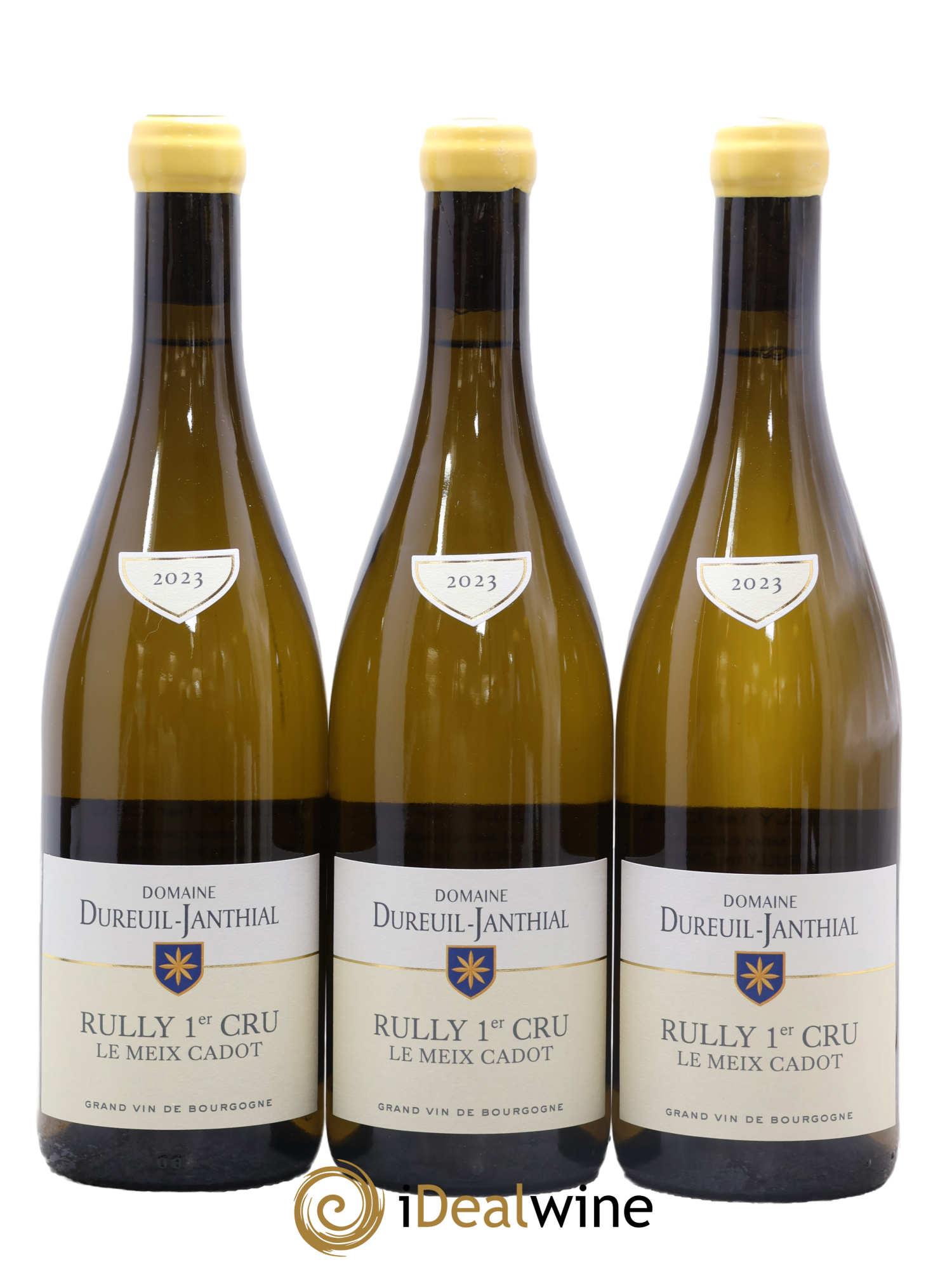 Rully 1er Cru Le Meix Cadot Vincent Dureuil-Janthial 2023 - Lotto di 3 bottiglie - 0