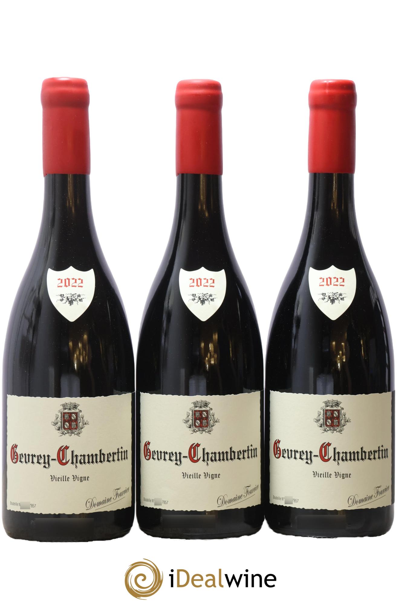 Gevrey-Chambertin Vieille Vigne Fourrier (Domaine) 2022 - Lotto di 3 bottiglie - 0