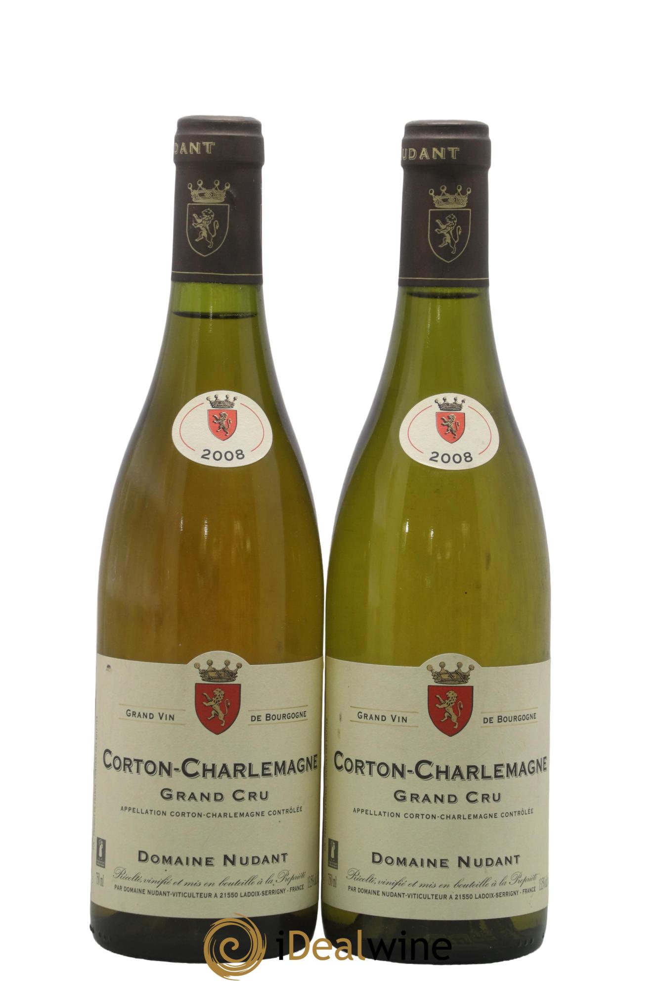 Corton-Charlemagne Grand Cru Nudant 2008 - Posten von 2 Flaschen - 0
