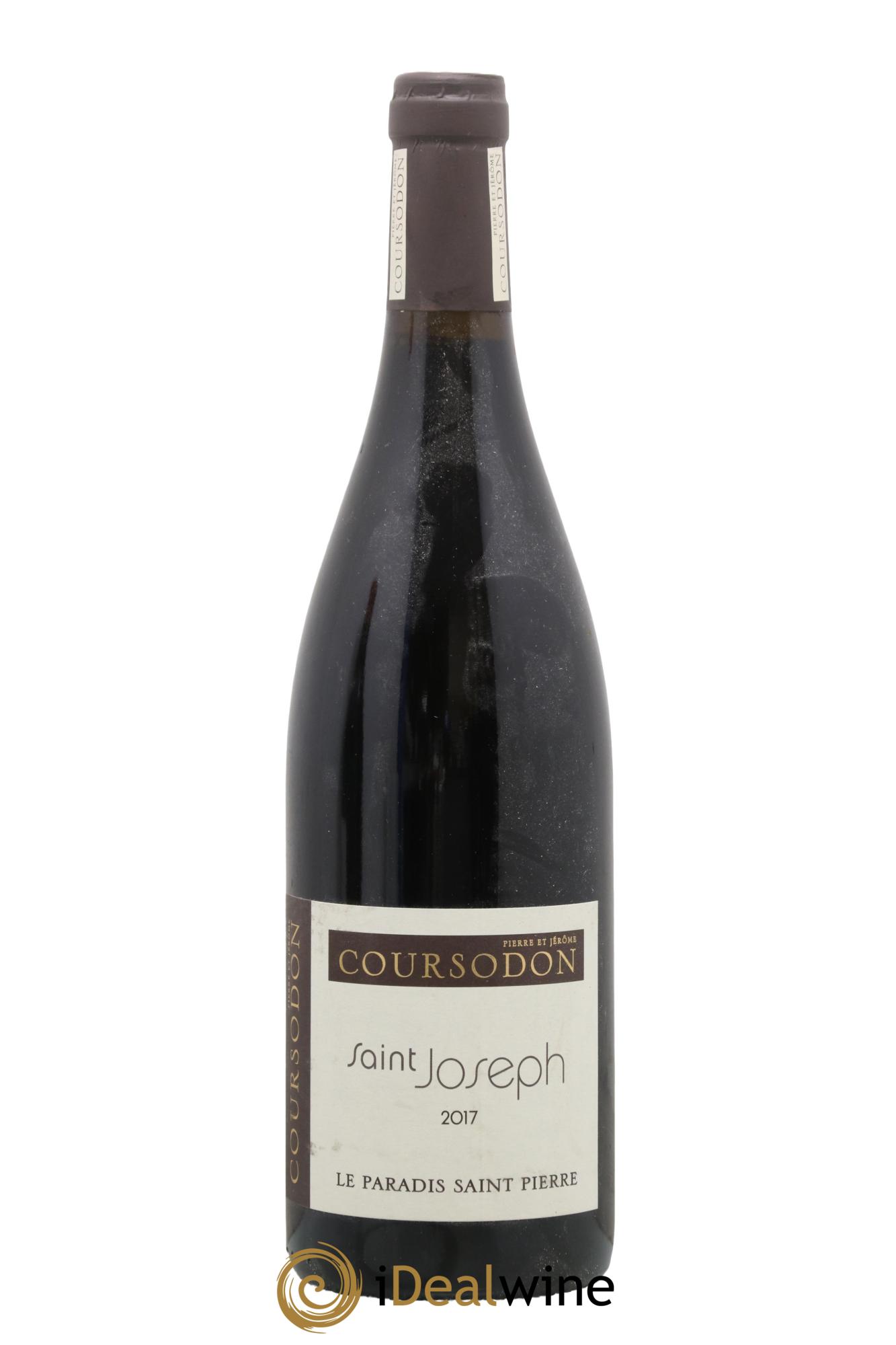 Saint-Joseph Le Paradis Saint-Pierre Pierre et Jérôme Coursodon 2017 - Lot de 1 bouteille - 0