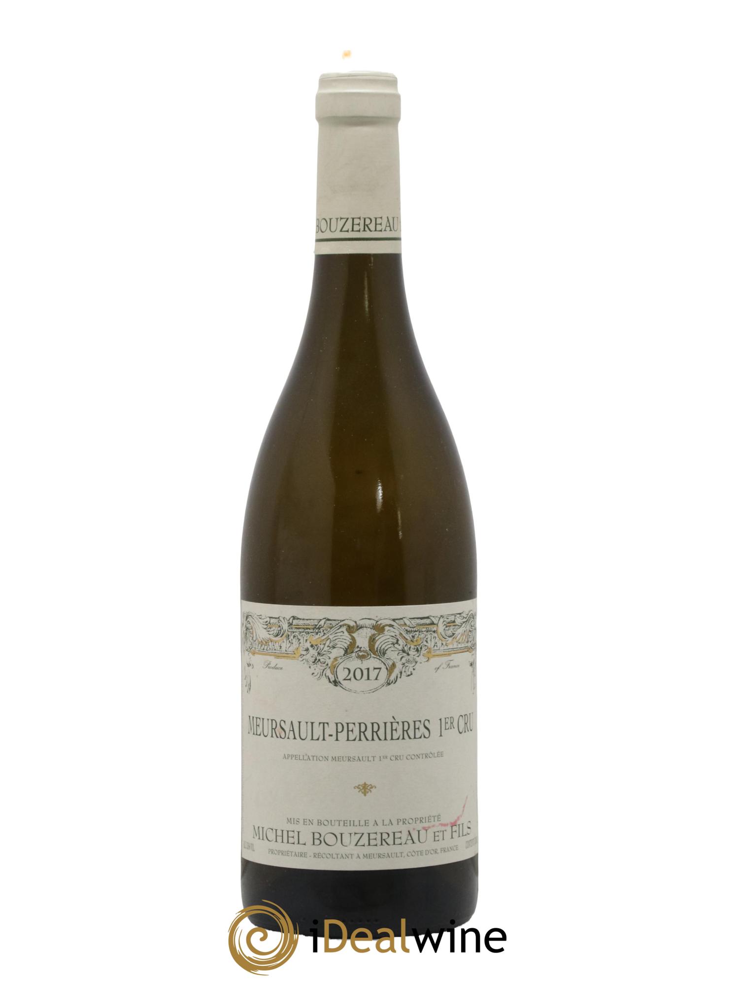 Meursault 1er Cru Perrières Michel Bouzereau et Fils (Domaine) 2017 - Lot de 1 bouteille - 0