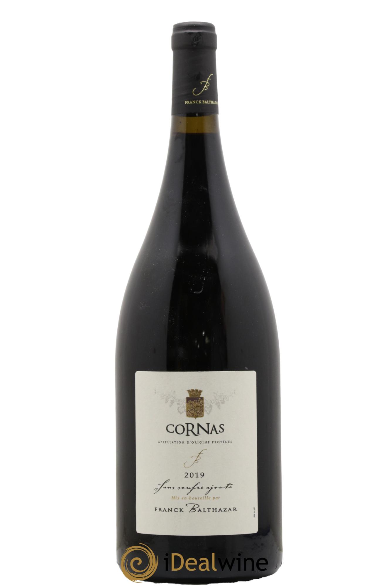 Cornas Cuvée sans soufre Franck Balthazar (Domaine) 2019 - Lot de 1 magnum - 0