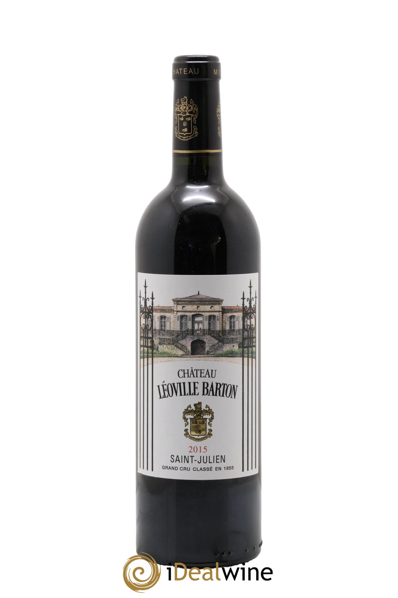 Château Léoville Barton 2ème Grand Cru Classé 2015 - Lot de 1 bouteille - 0