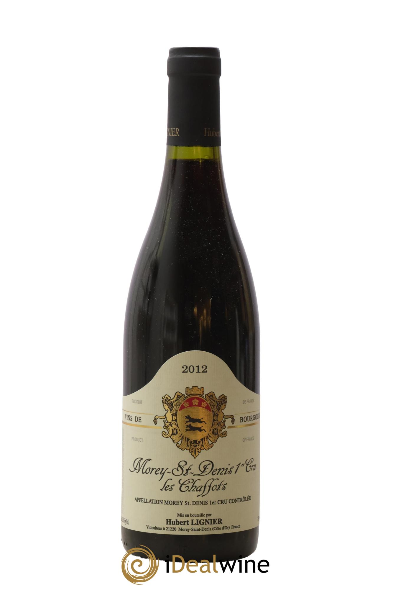 Morey Saint-Denis 1er Cru Les Chaffots Hubert Lignier (Domaine) 2012 - Posten von 1 Flasche - 0