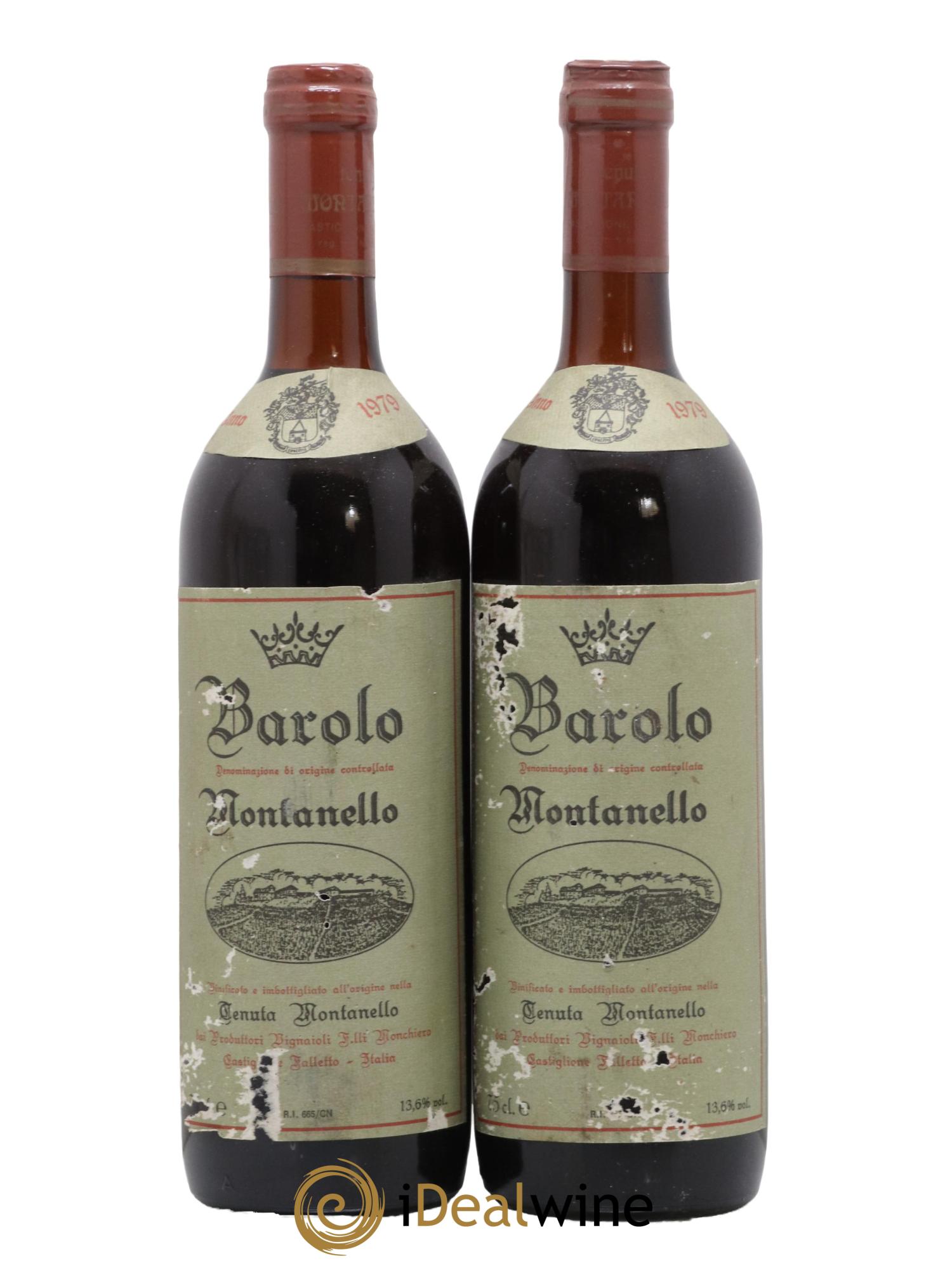 Barolo Tenuta Montanello 1979 - Lot de 2 bouteilles - 0