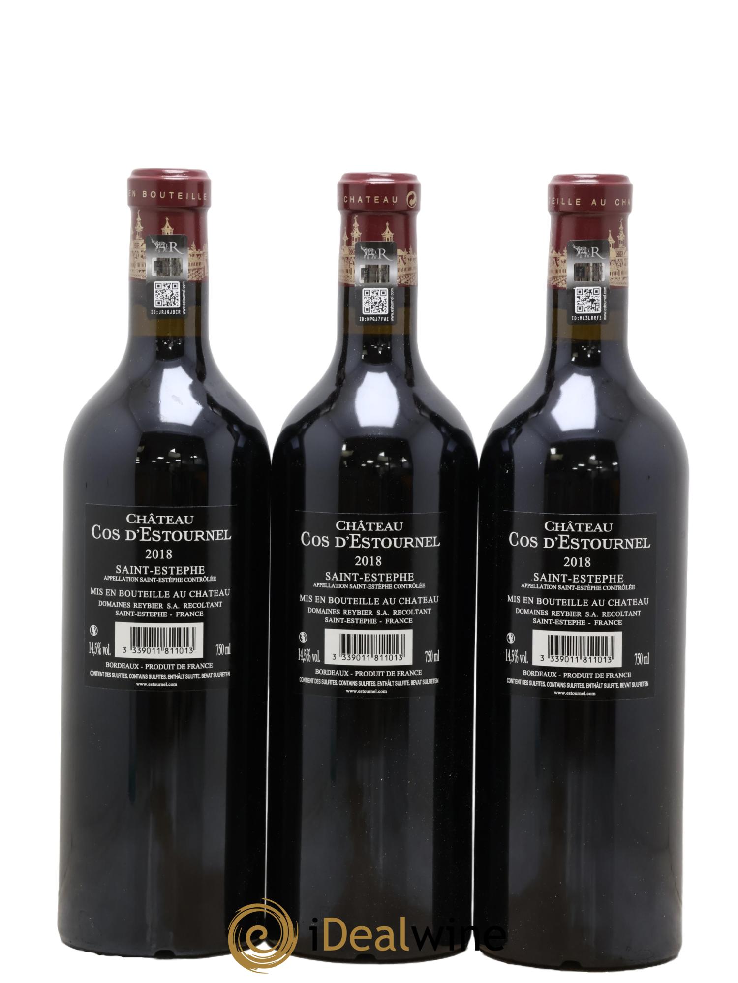Cos d'Estournel 2ème Grand Cru Classé 2018 - Lotto di 6 bottiglie - 4