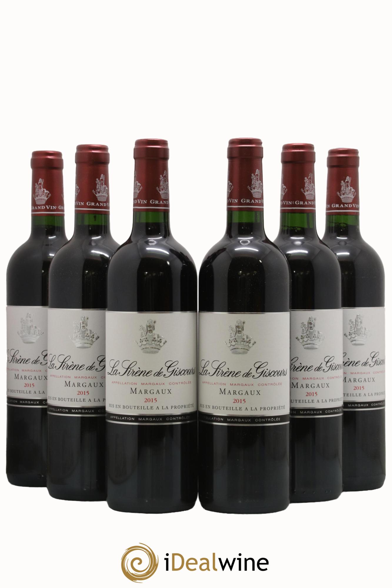La Sirène de Giscours  2015 - Lot de 6 bouteilles - 0