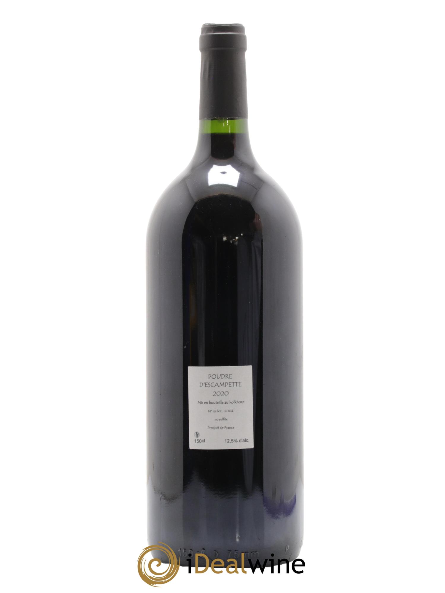 Vin de France Poudre d'Escampette Les Vins du Cabanon - Alain Castex 2020 - Posten von 1 Magnum - 1