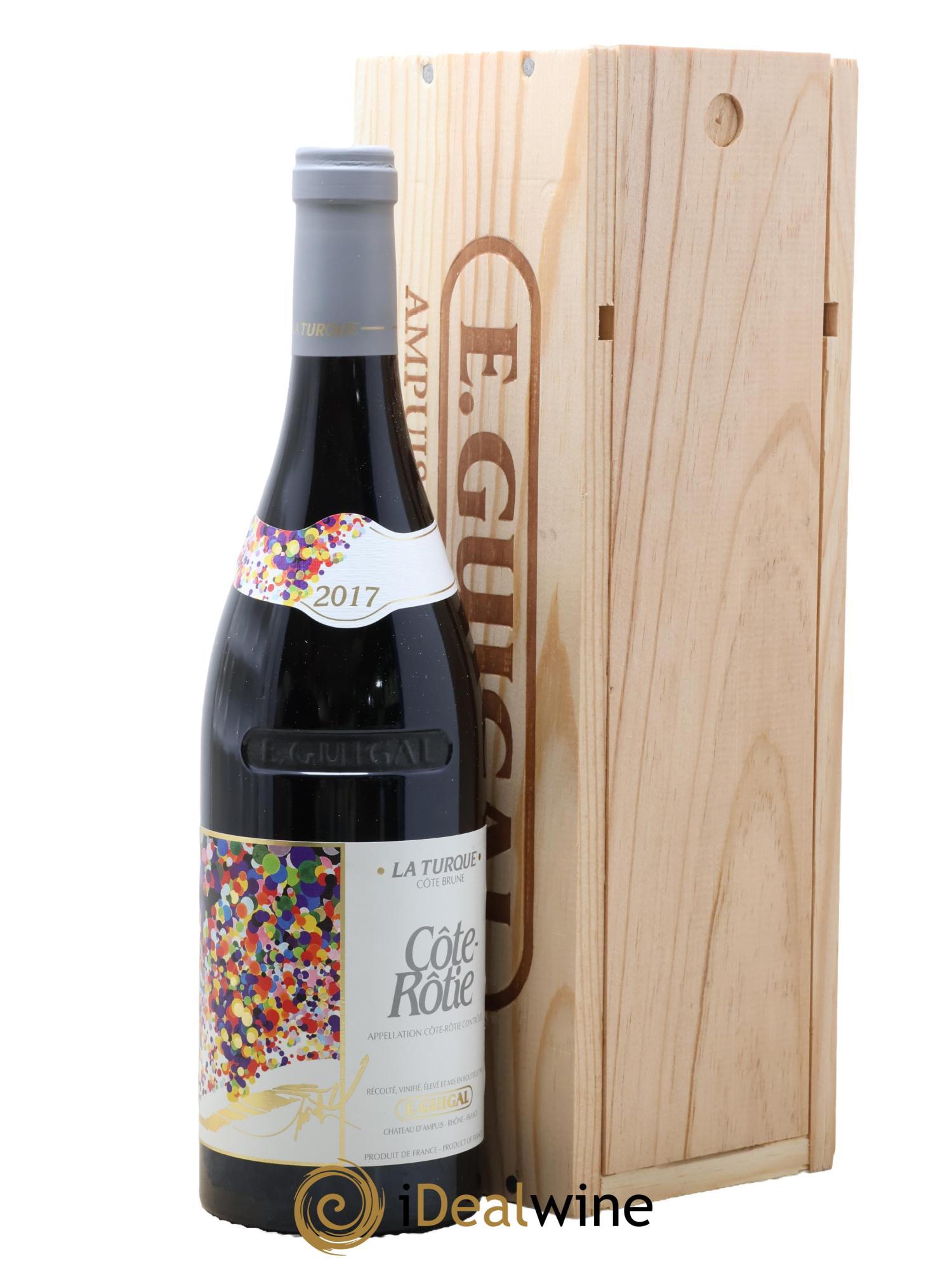 Côte-Rôtie La Turque Guigal 2017 - Posten von 1 Flasche - 0