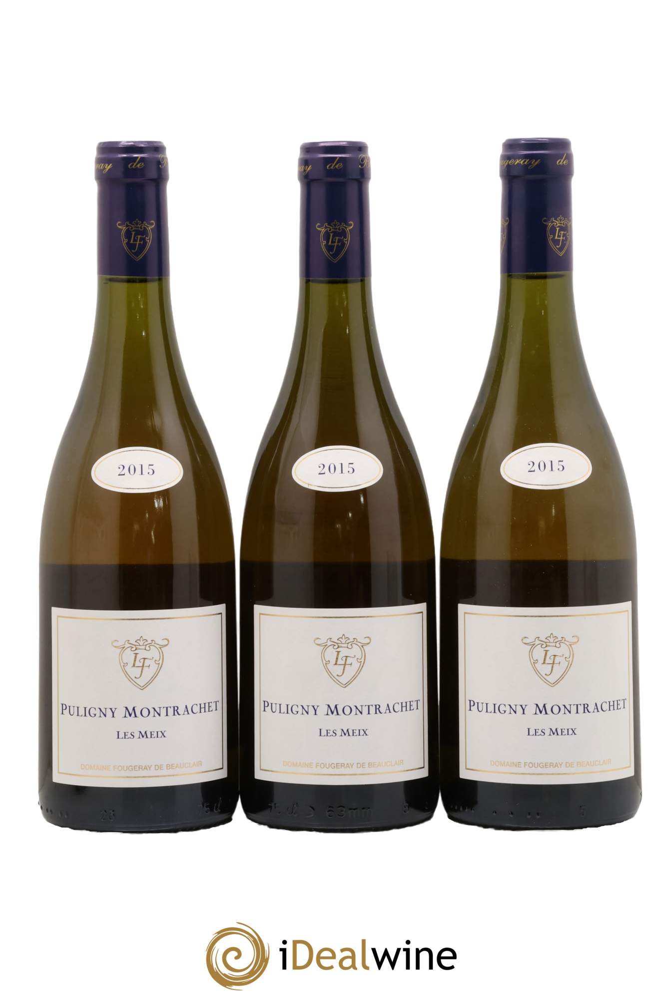 Puligny-Montrachet Les Meix Fougeray de Beauclair 2015 - Lot de 3 bouteilles - 0