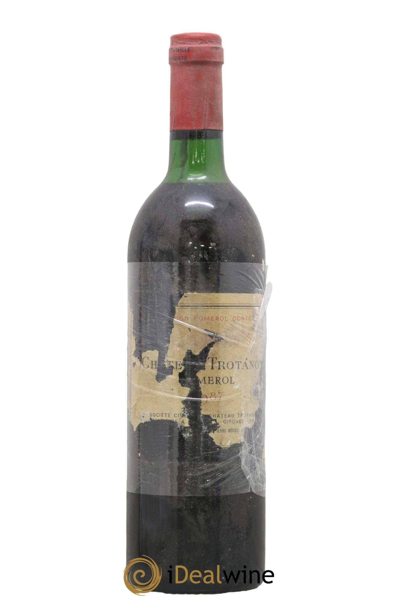 Château Trotanoy 1987 - Lot of 1 bottle - 0