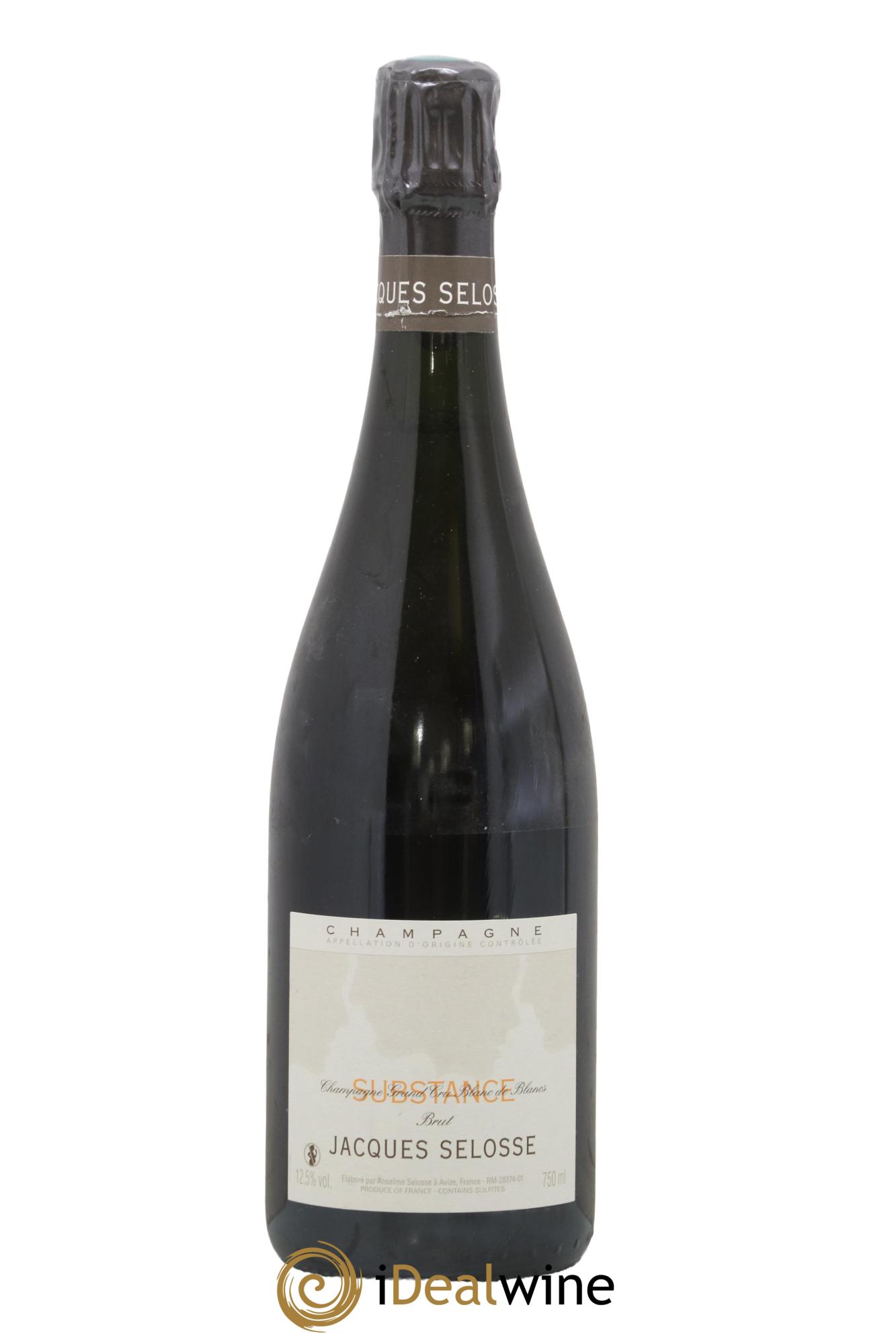 Substance Jacques Selosse - Lot de 1 bouteille - 0