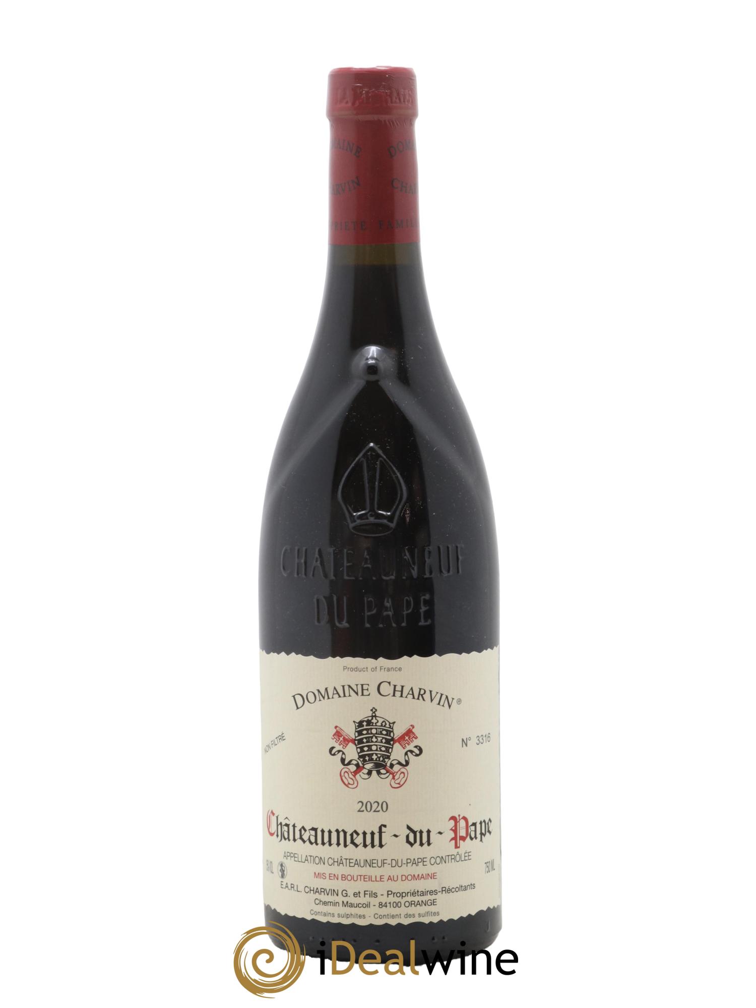 Châteauneuf-du-Pape Charvin (Domaine) 2020 - Lot de 1 bouteille - 0