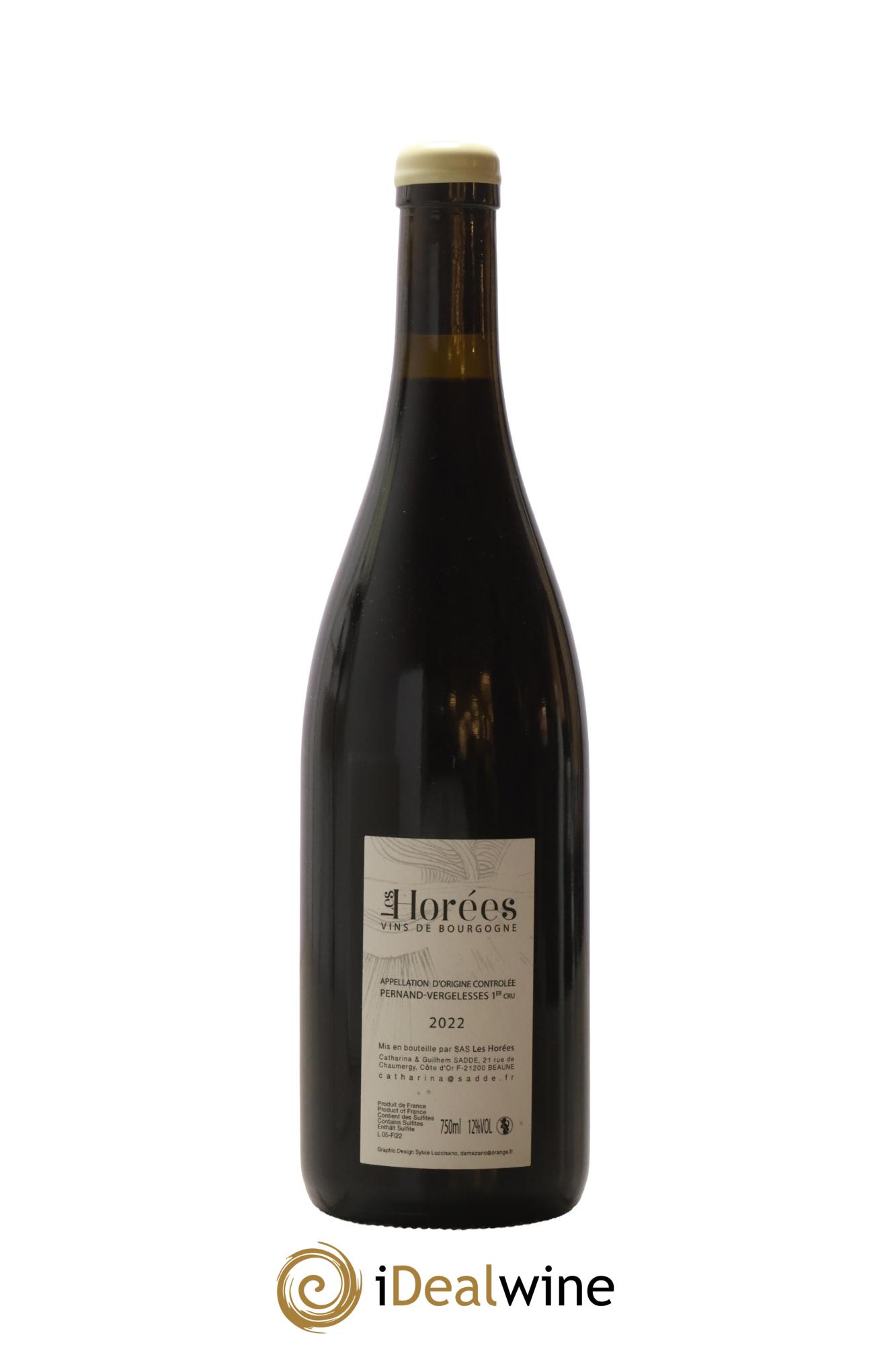 Pernand-Vergelesses 1er Cru Les Fichots Les Horées  2022 - Lot de 1 bouteille - 1