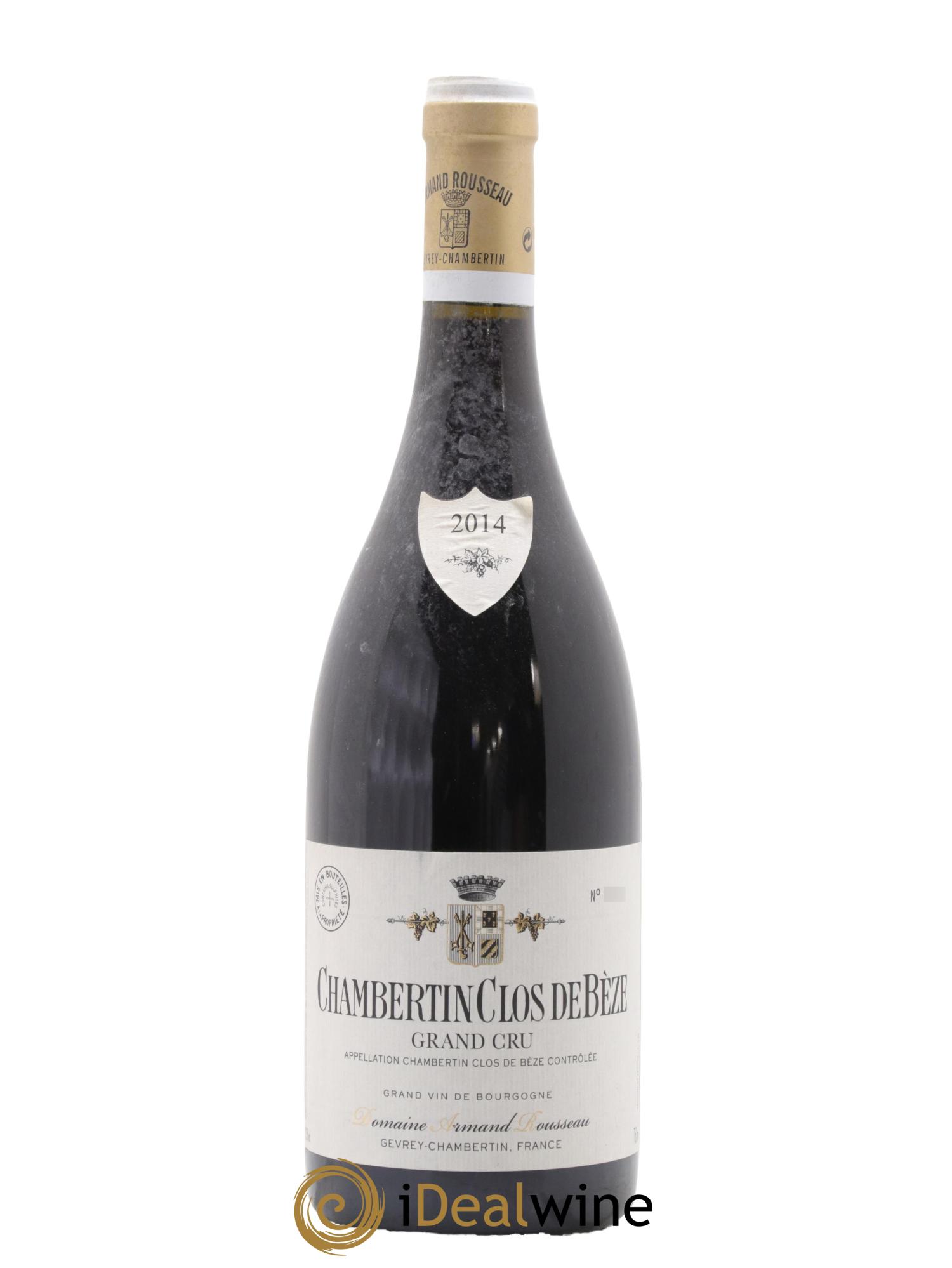 Chambertin Clos de Bèze Grand Cru Armand Rousseau (Domaine) 2014 - Lot of 1 bottle - 0