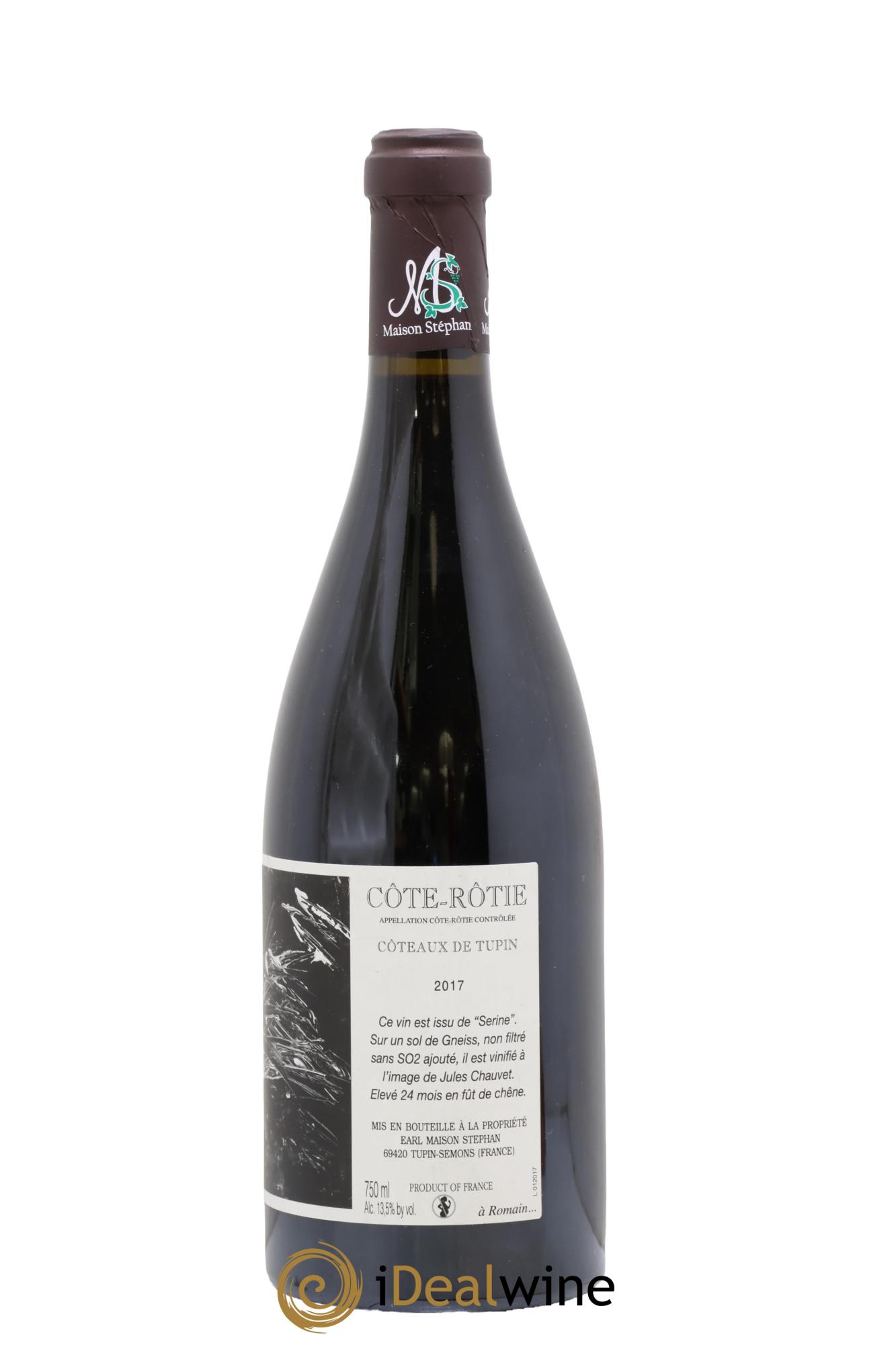 Côte-Rôtie Coteaux de Tupin Jean-Michel Stephan 2017 - Lotto di 1 bottiglia - 1