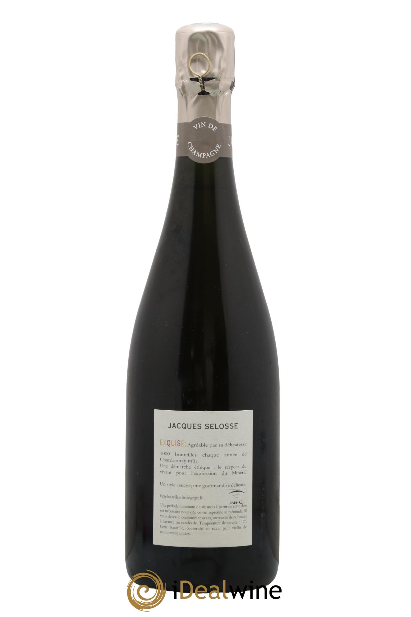 Exquise NV Jacques Selosse - Lot de 1 bouteille - 1