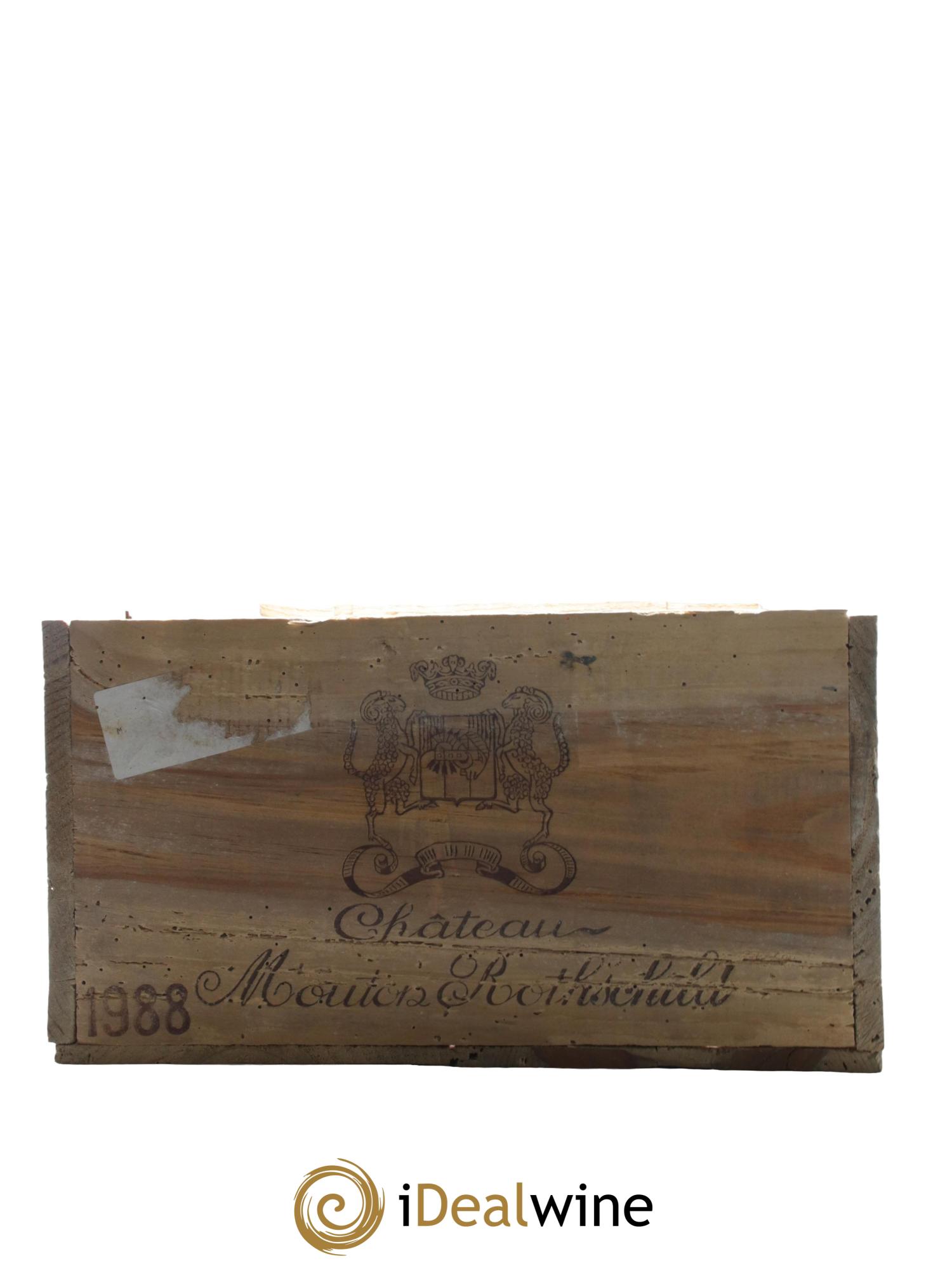 Château Mouton Rothschild 1er Grand Cru Classé 1988 - Lot of 12 bottles - 5