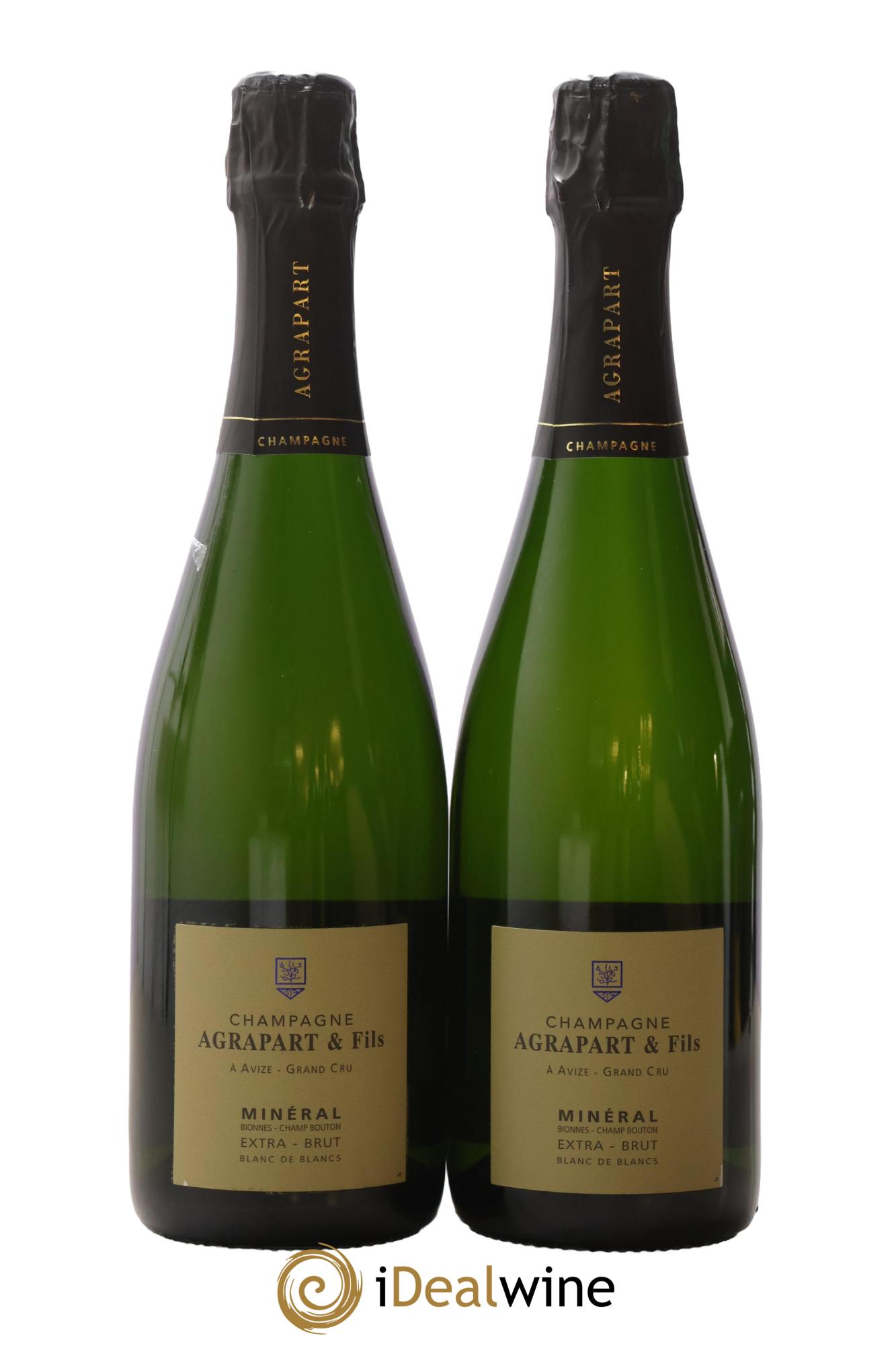 Minéral Blanc de Blancs Extra-Brut Agrapart & Fils 2011 - Posten von 2 Flaschen - 0