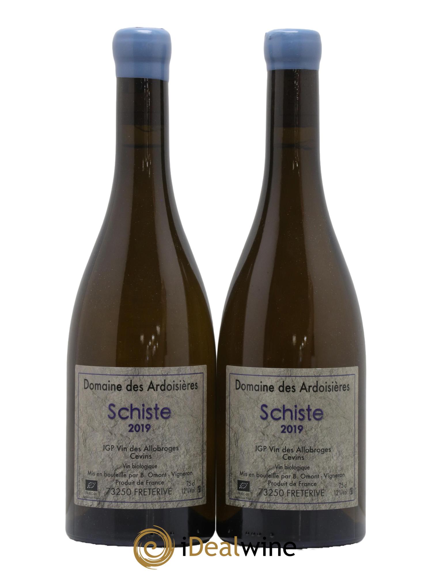 Vin des Allobroges Cevins Schiste Ardoisières (Domaine des) 2019 - Lot de 2 bouteilles - 0