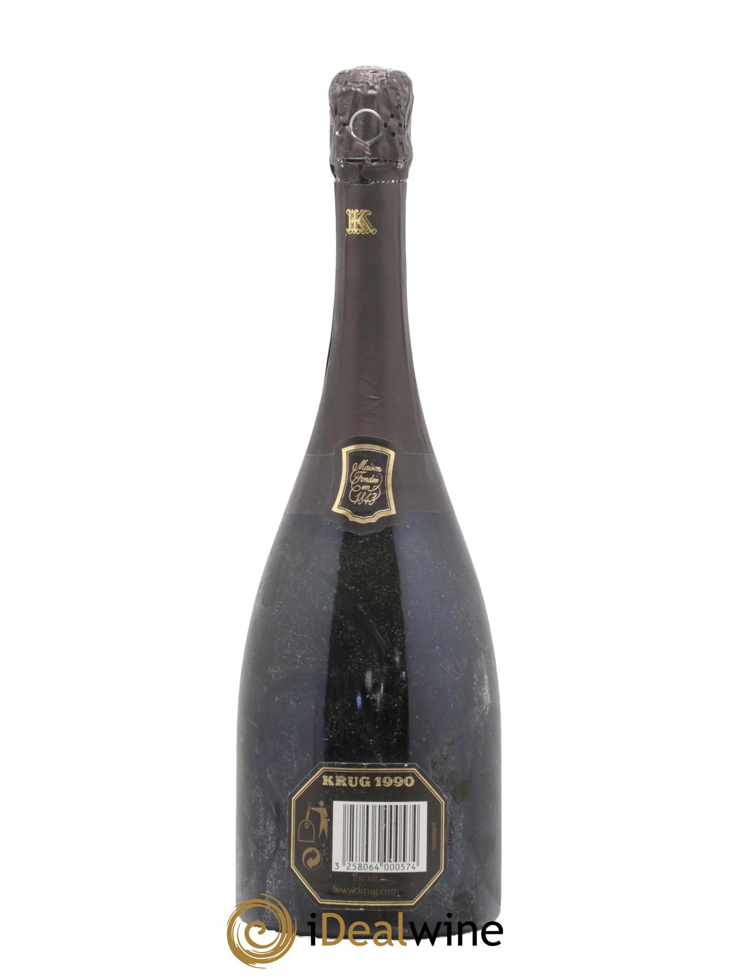 Vintage Krug 1990 - Lot de 1 bouteille - 1