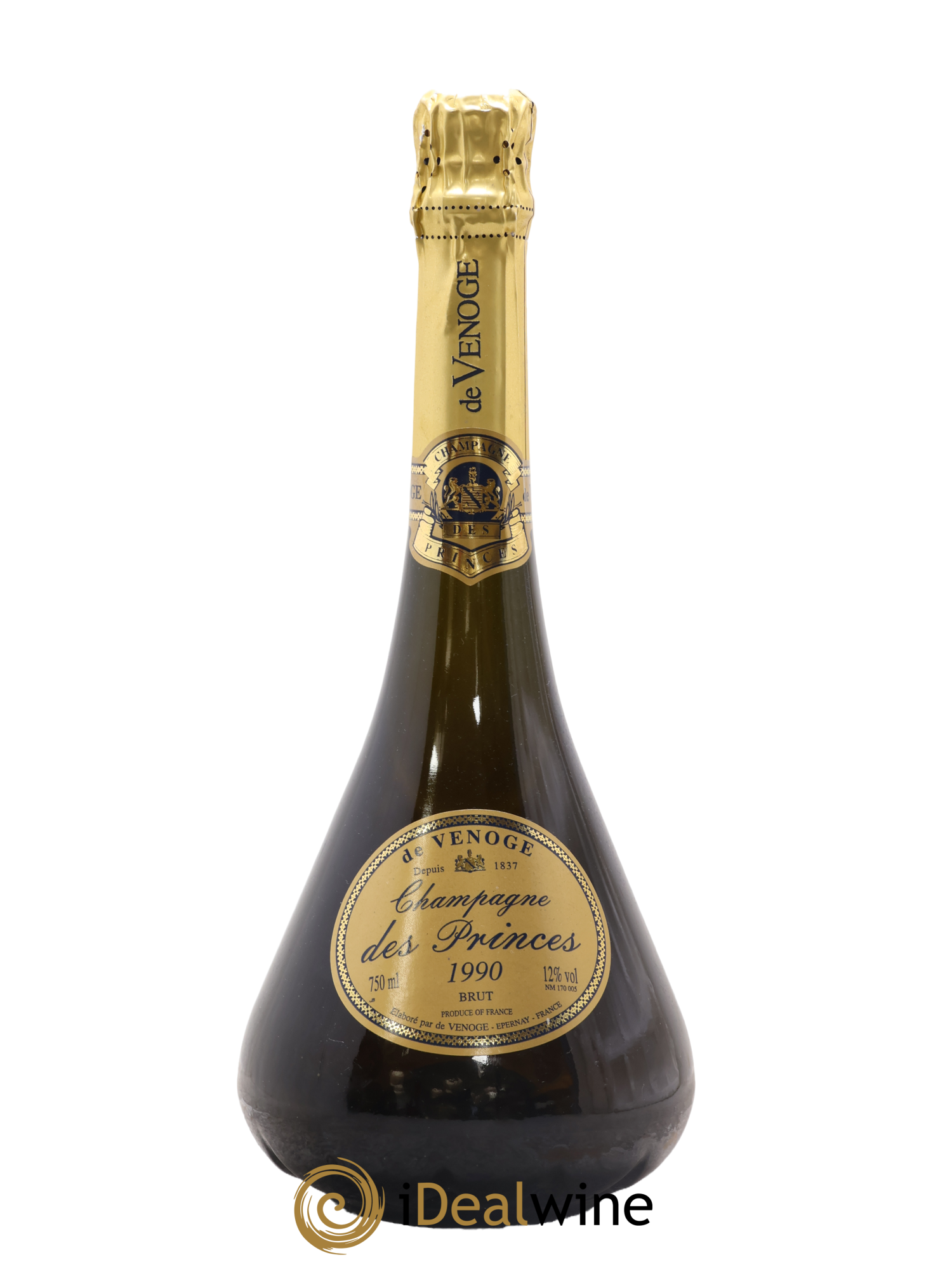 Cuvée des Princes De Venoge 1990 - Lot de 1 bouteille - 1